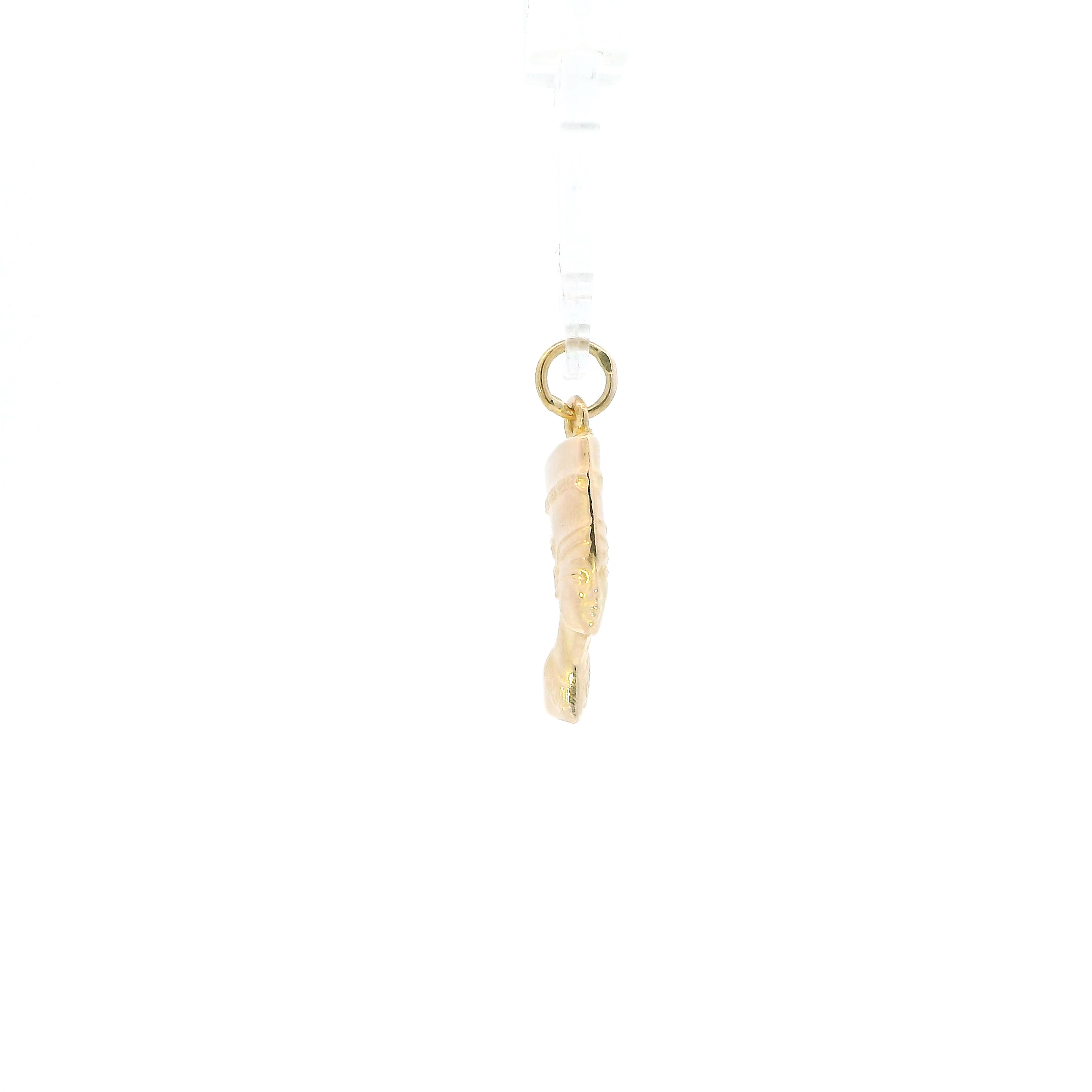 18K Yellow Gold Nefertiti Pendant
