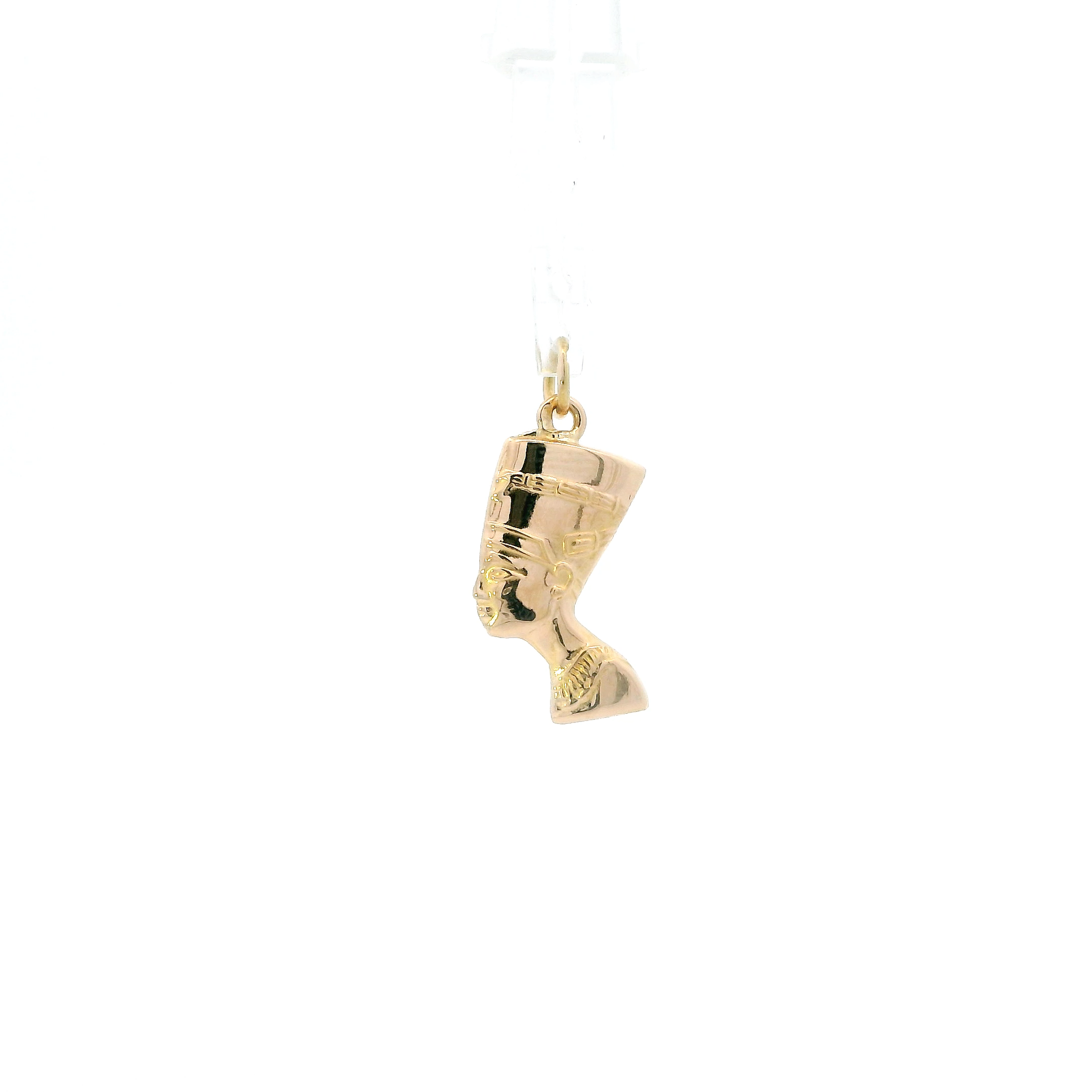 18K Yellow Gold Nefertiti Pendant