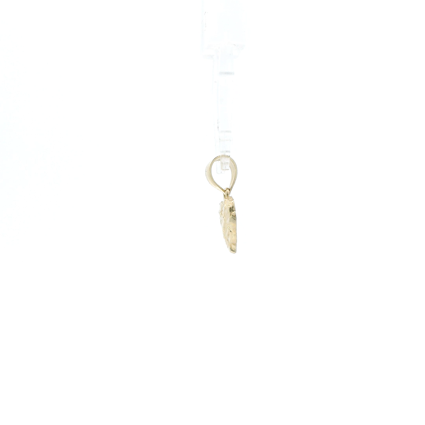 Colgante Corazón Pepita Oro Amarillo 10K
