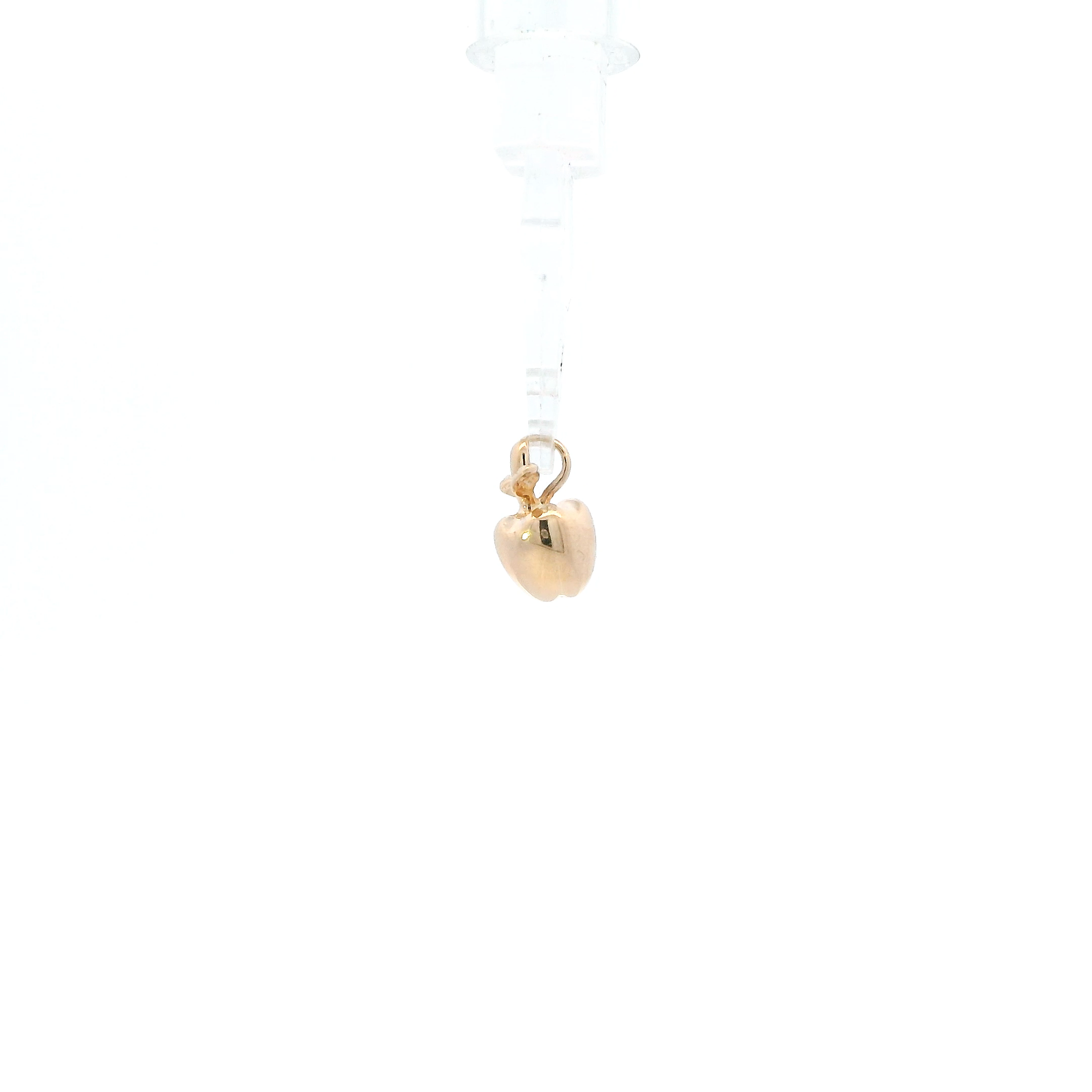 14K Yellow Gold Apple Pendant