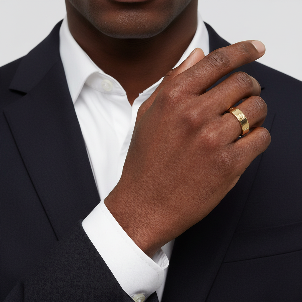 18K Yellow Gold Cartier Love Ring With Certificate Paperwork