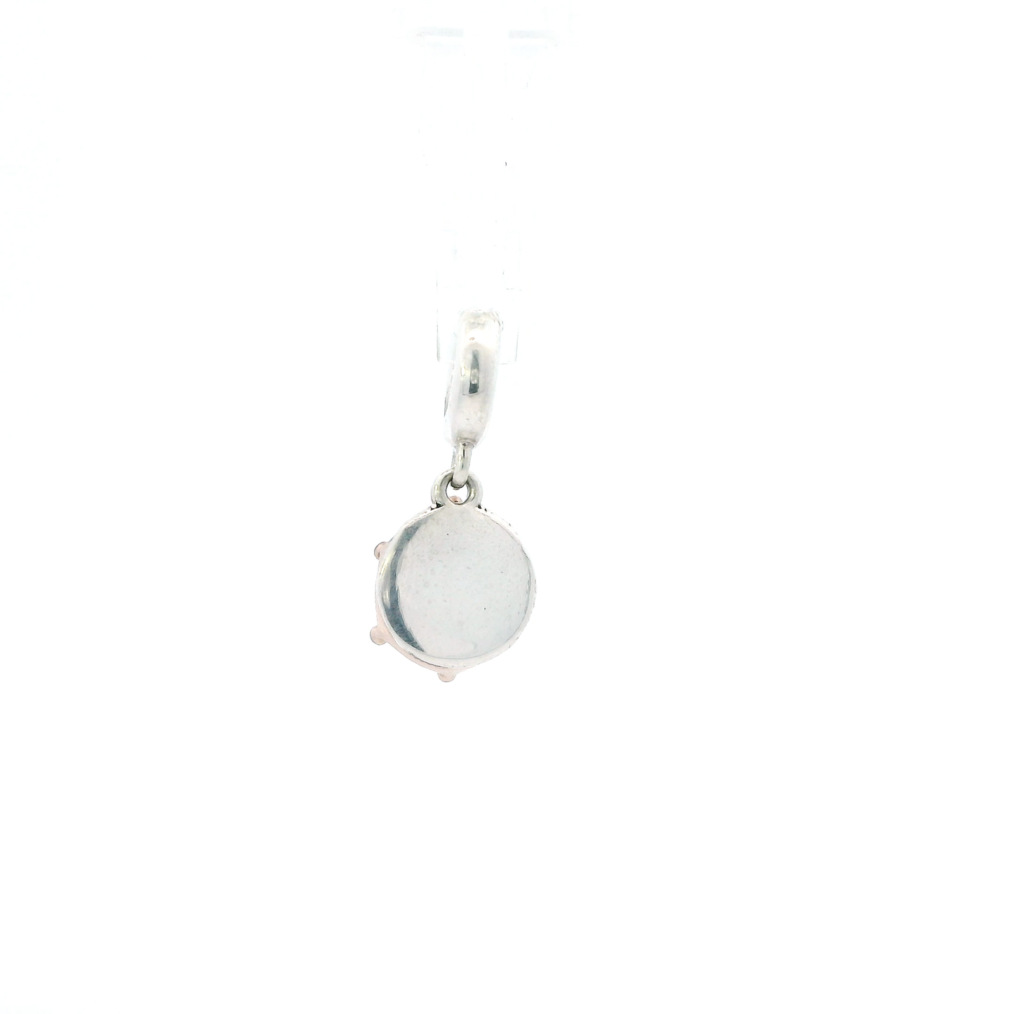 Pandora Sterling Silver & 14K Rose Gold Platted Queen & Regal Crown Dangle Charm