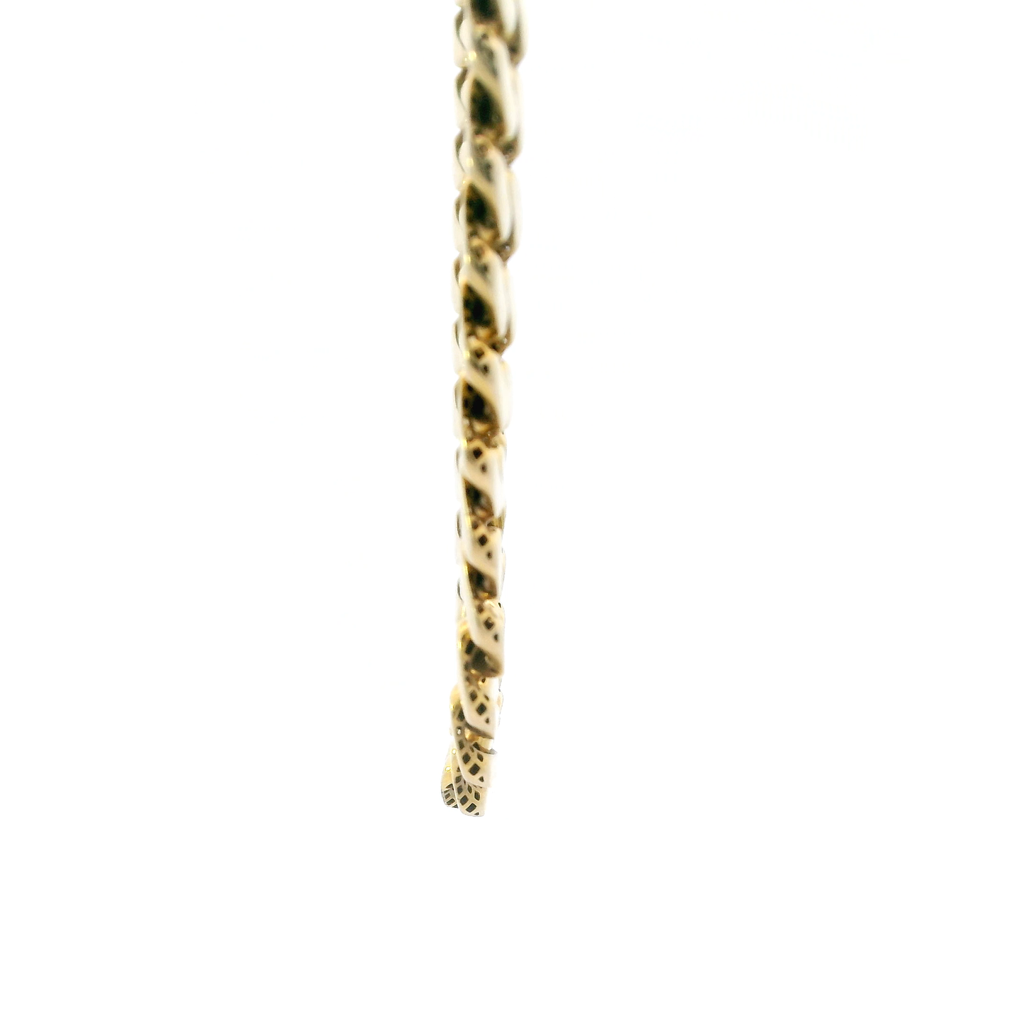 10K Yellow Gold 20" Monaco Curb Chain