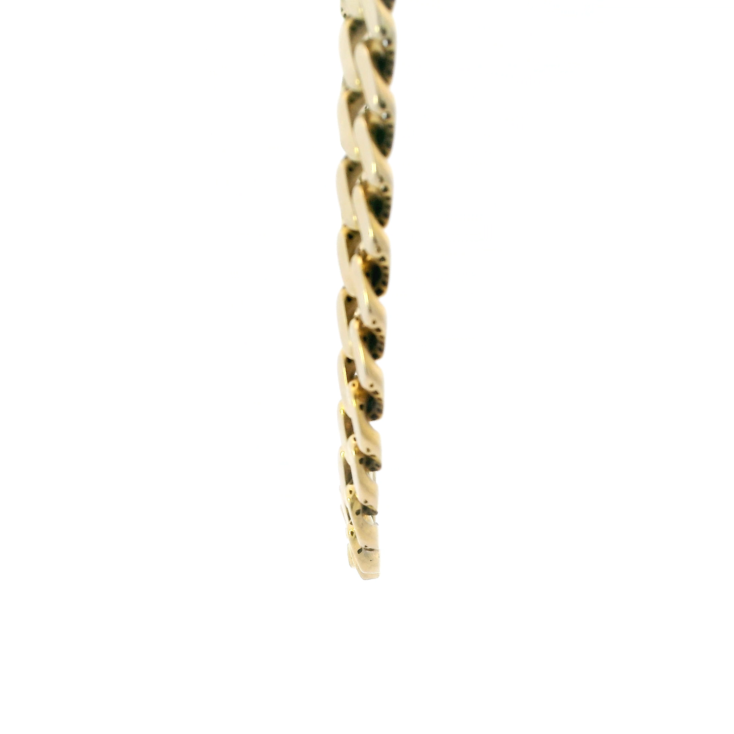 10K Yellow Gold 20" Monaco Curb Chain