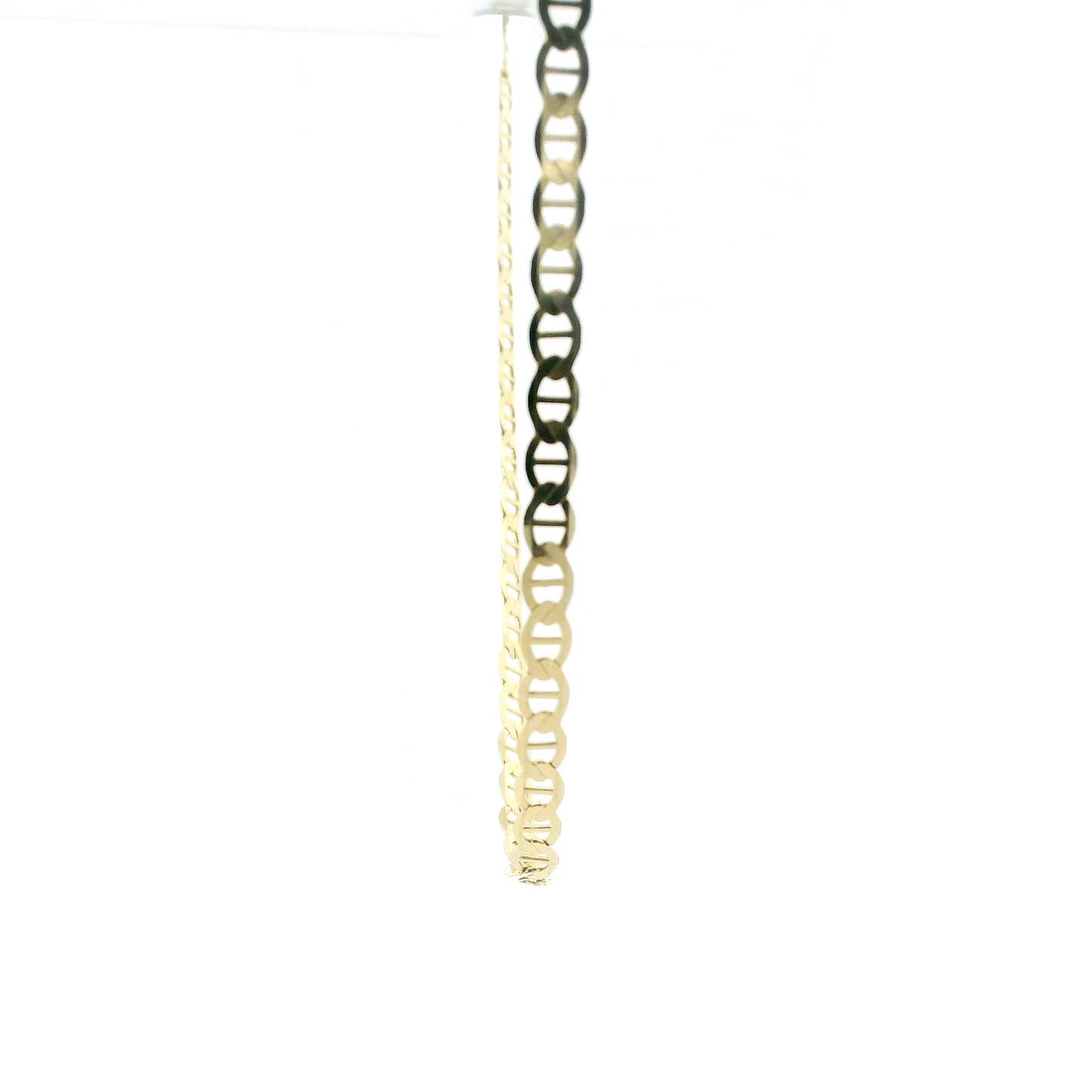 14K Yellow Gold 18" Mariner Link Chain