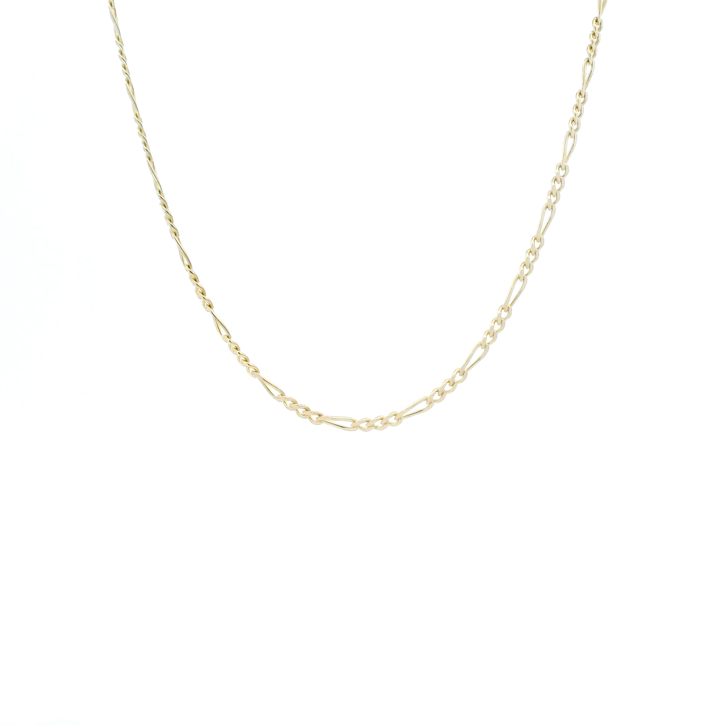 14K Yellow Gold 20" Figaro Chain