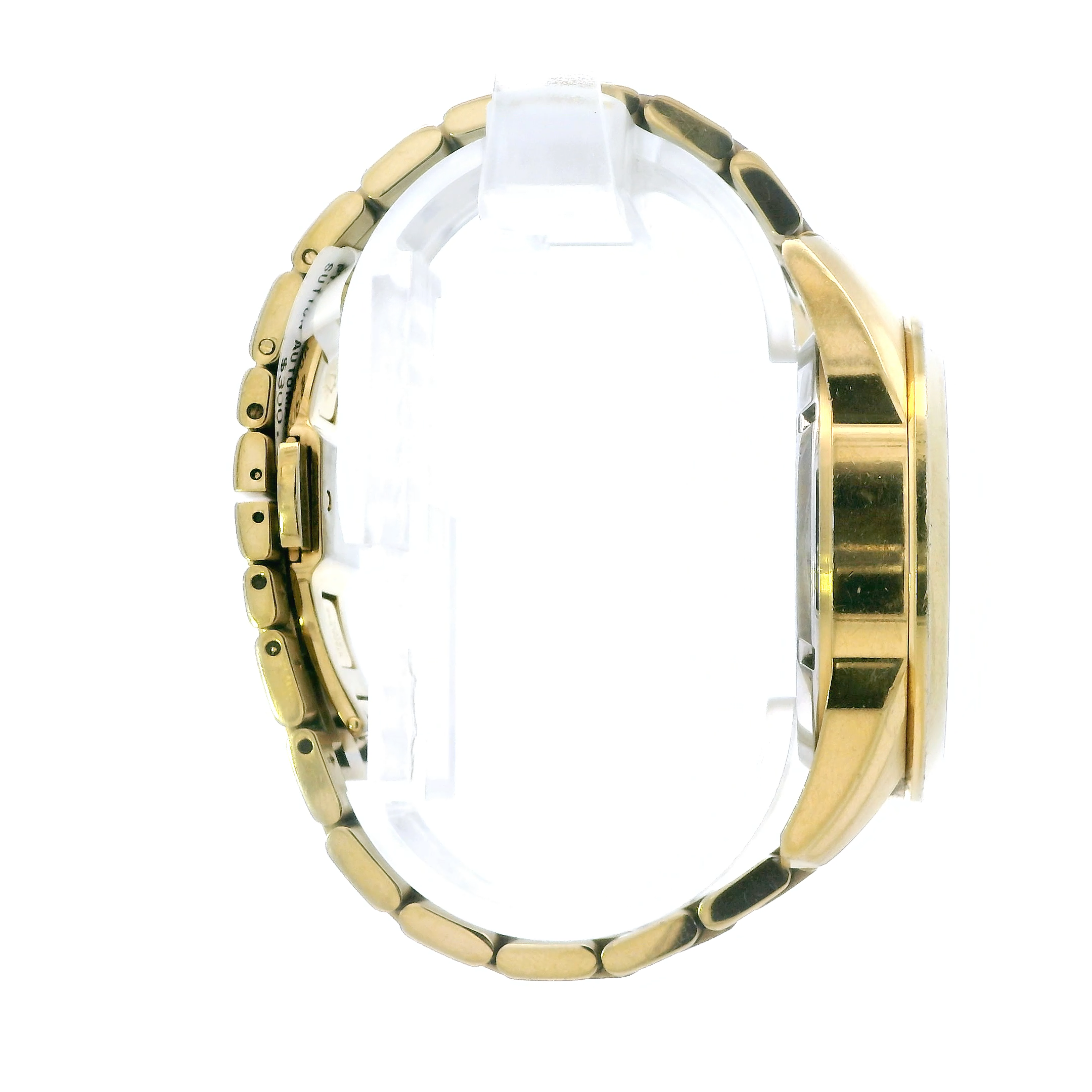 Bulova Sutton Automatic Gold Tone Skeleton Mens Wristwatch