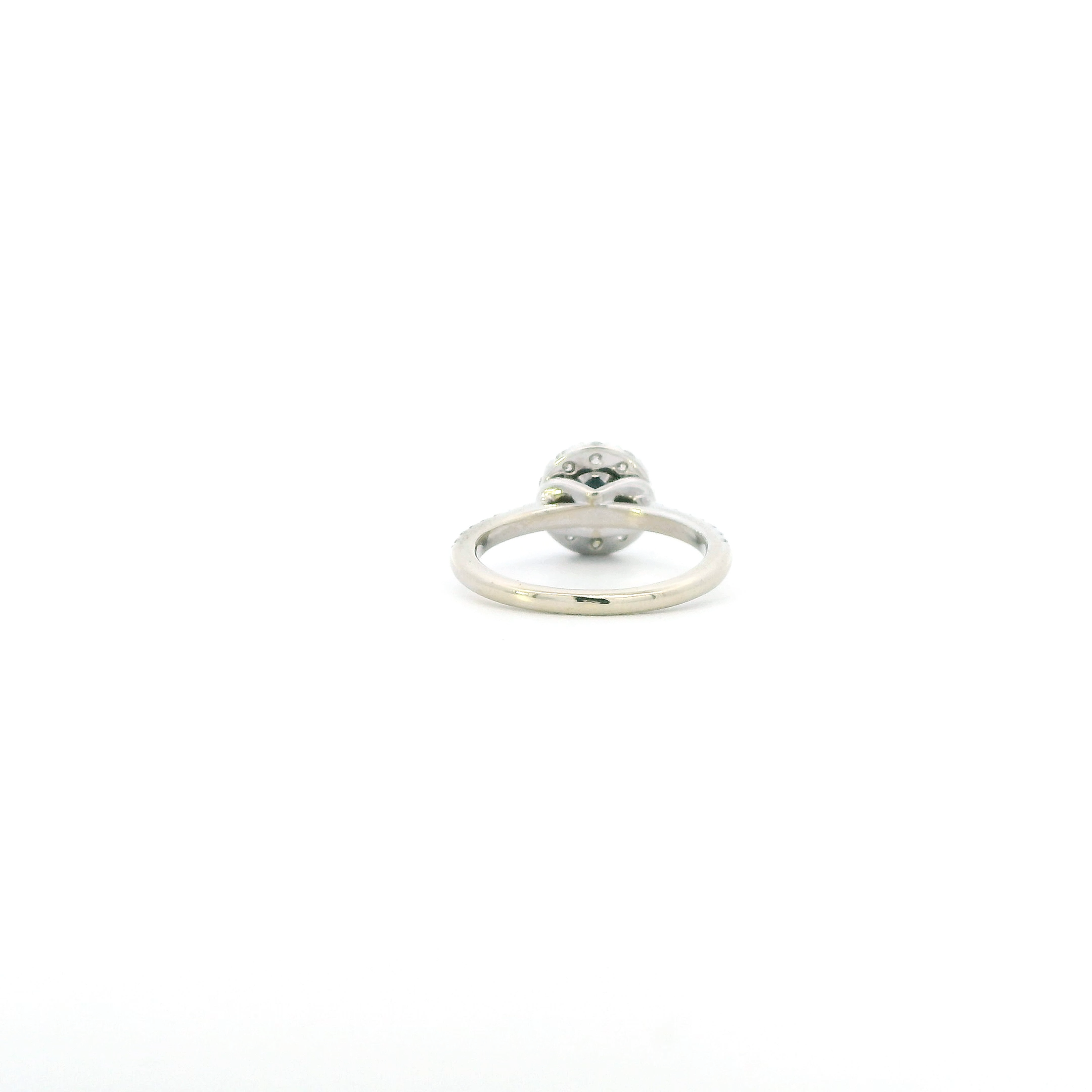 14K White Gold Diamond Vera Wang Ring 1.21ct -  With Certification