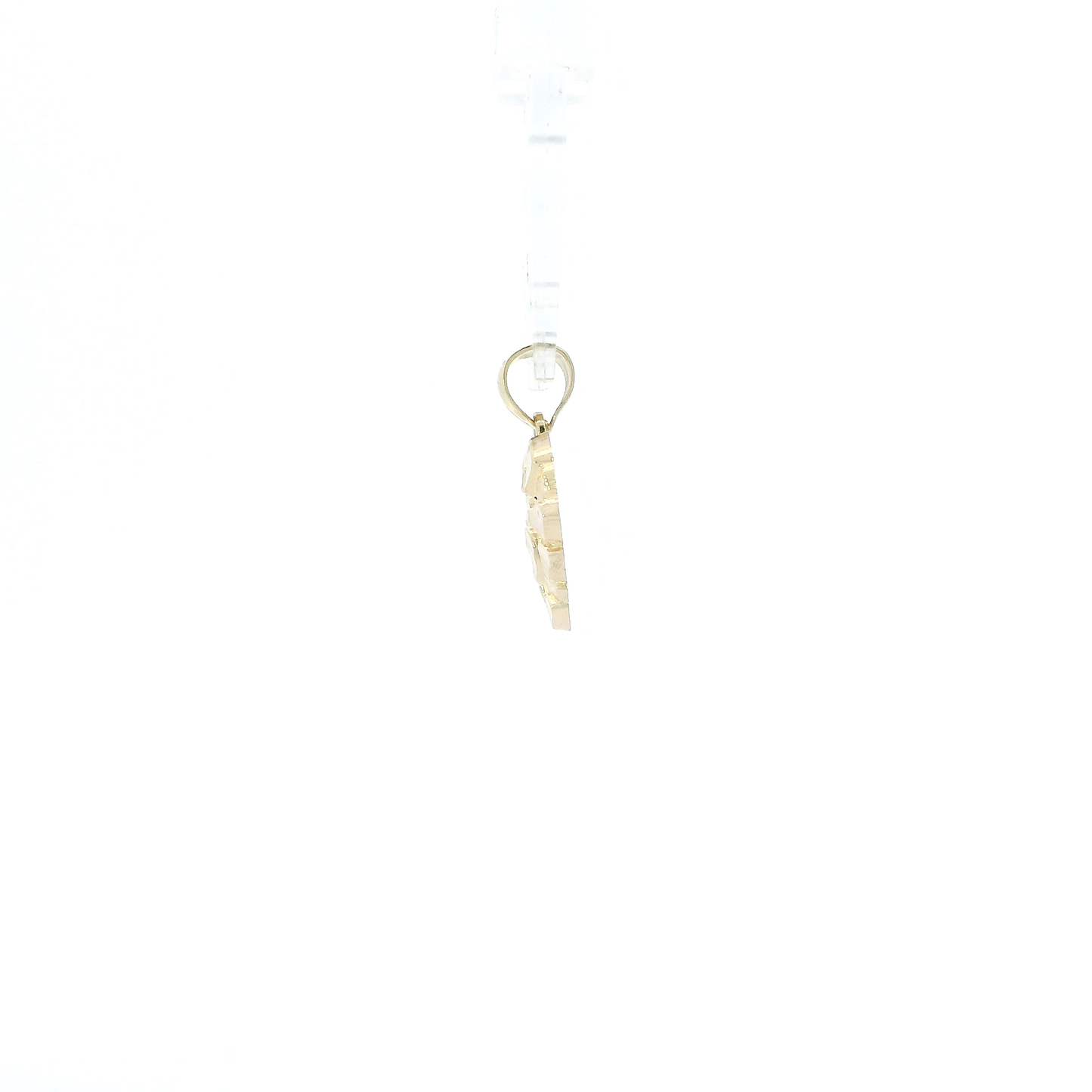 Colgante Corazón Pepita Oro Amarillo 10K