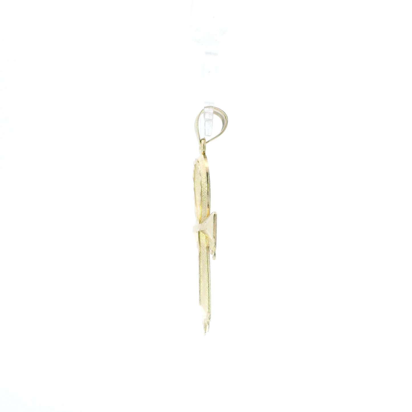 10K Yellow Gold Dripping Ankh Pendant