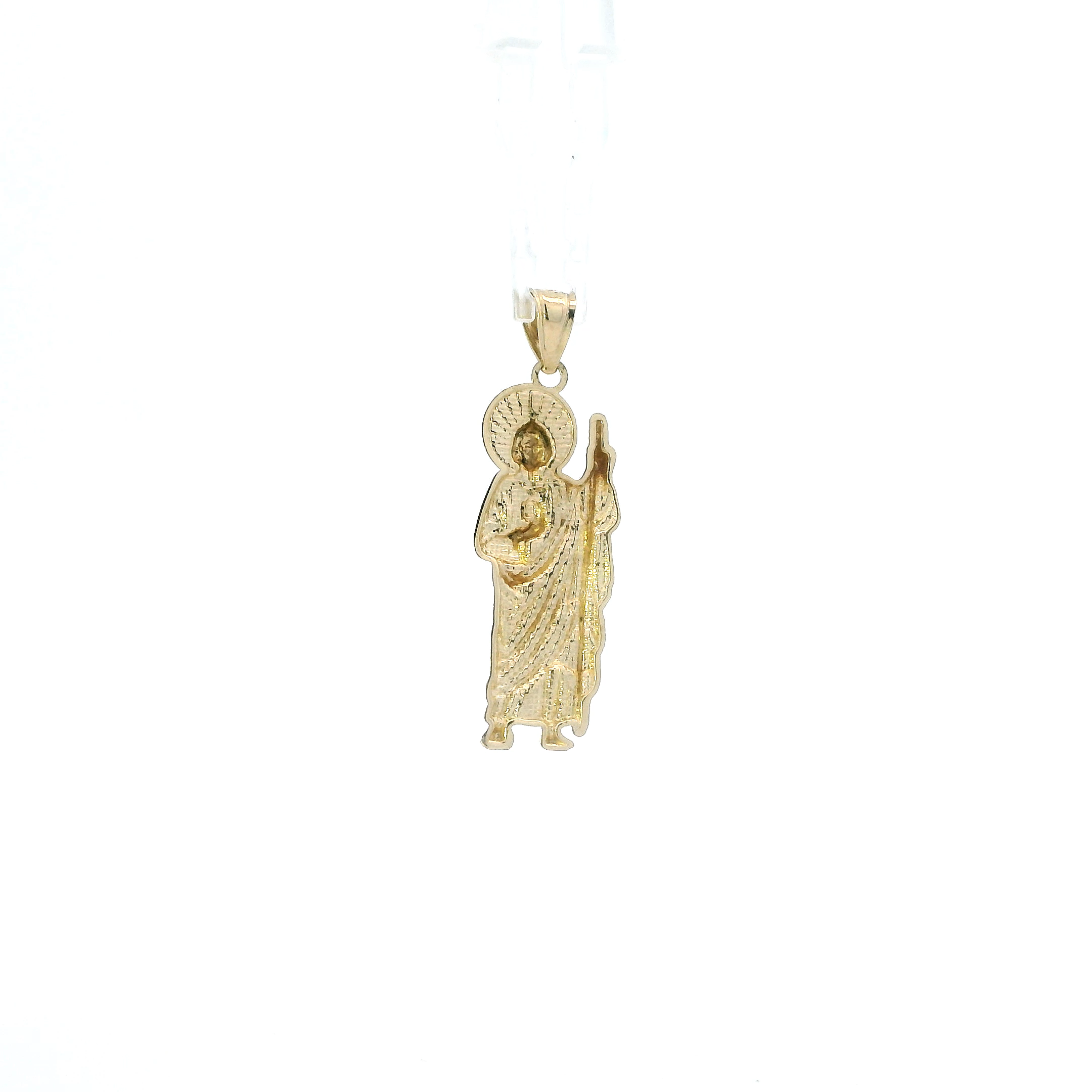 14K Religious Standing Figure Pendant