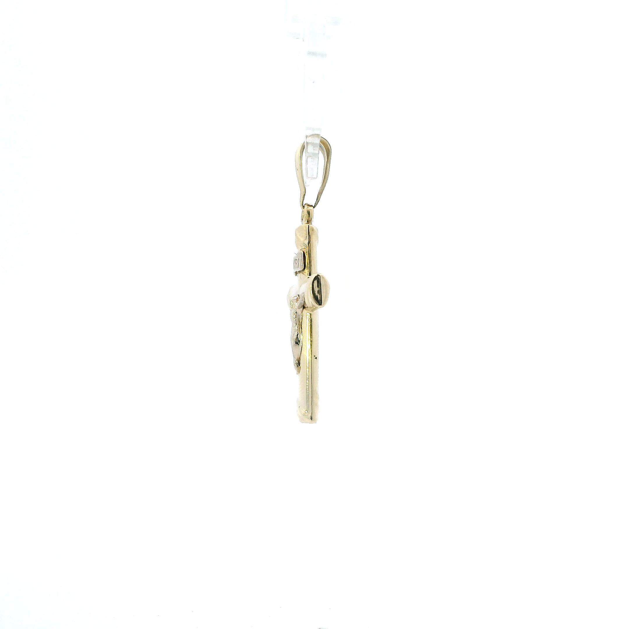 14K Yellow Gold Crucifix