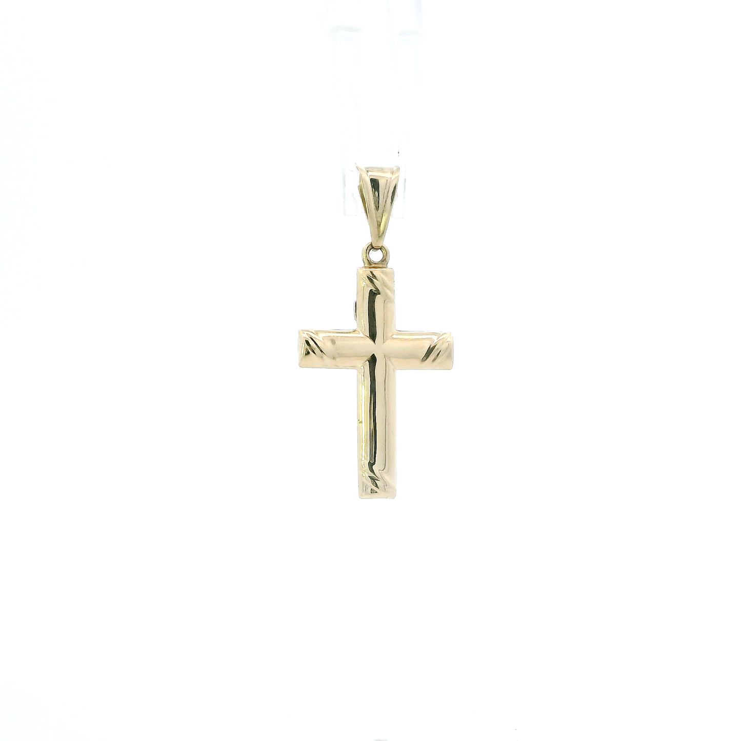 14K Yellow Gold Crucifix