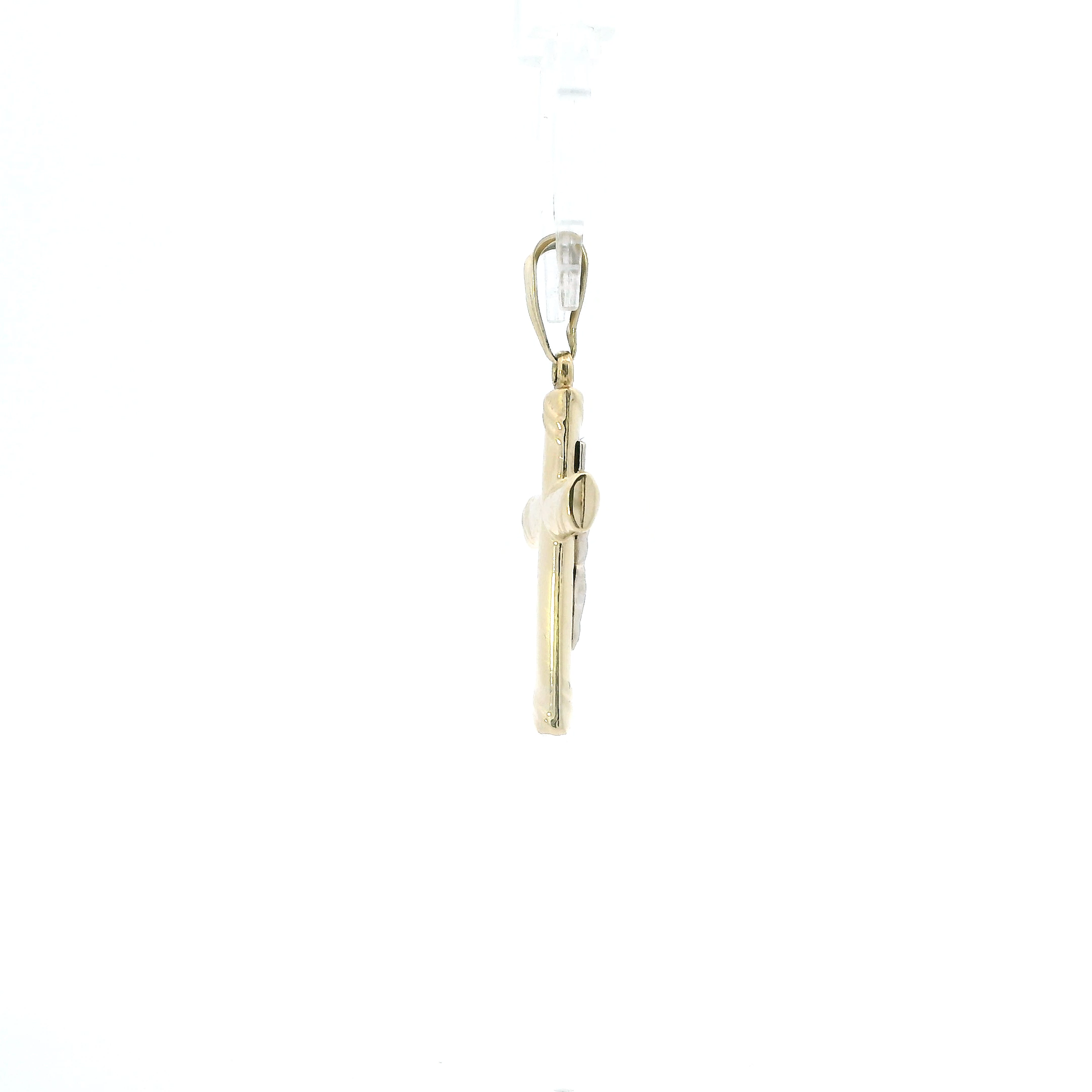 14K Yellow Gold Crucifix