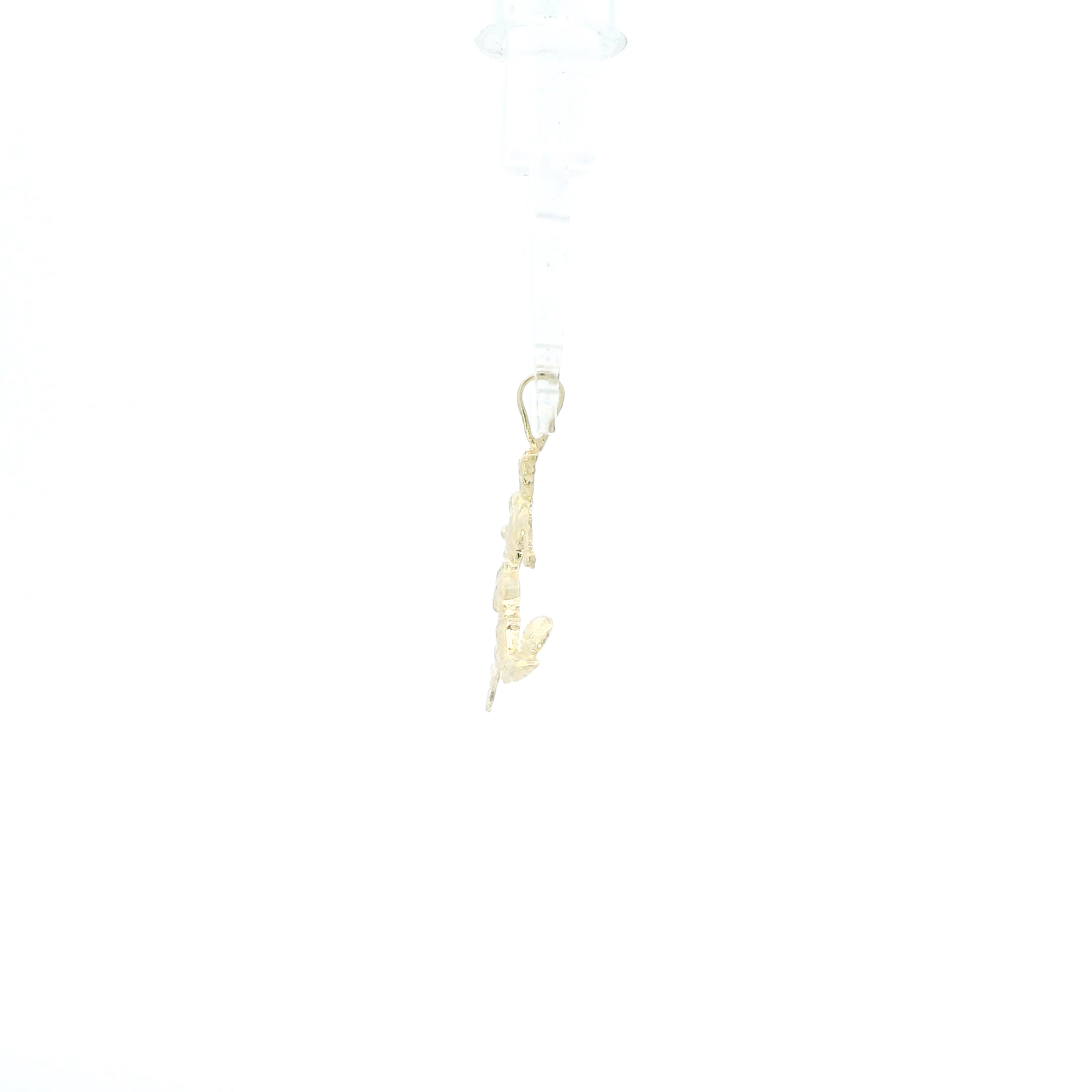 14K Yellow Gold Soccer Player Pendant