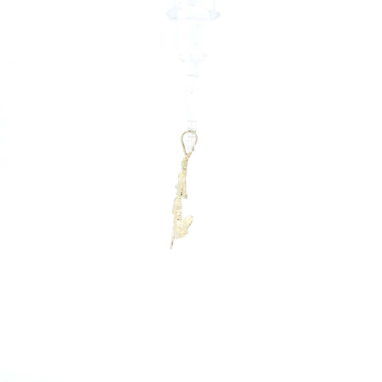 14K Yellow Gold Soccer Player Pendant