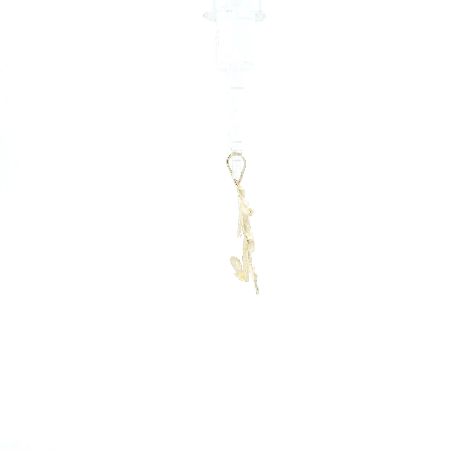 14K Yellow Gold Soccer Player Pendant