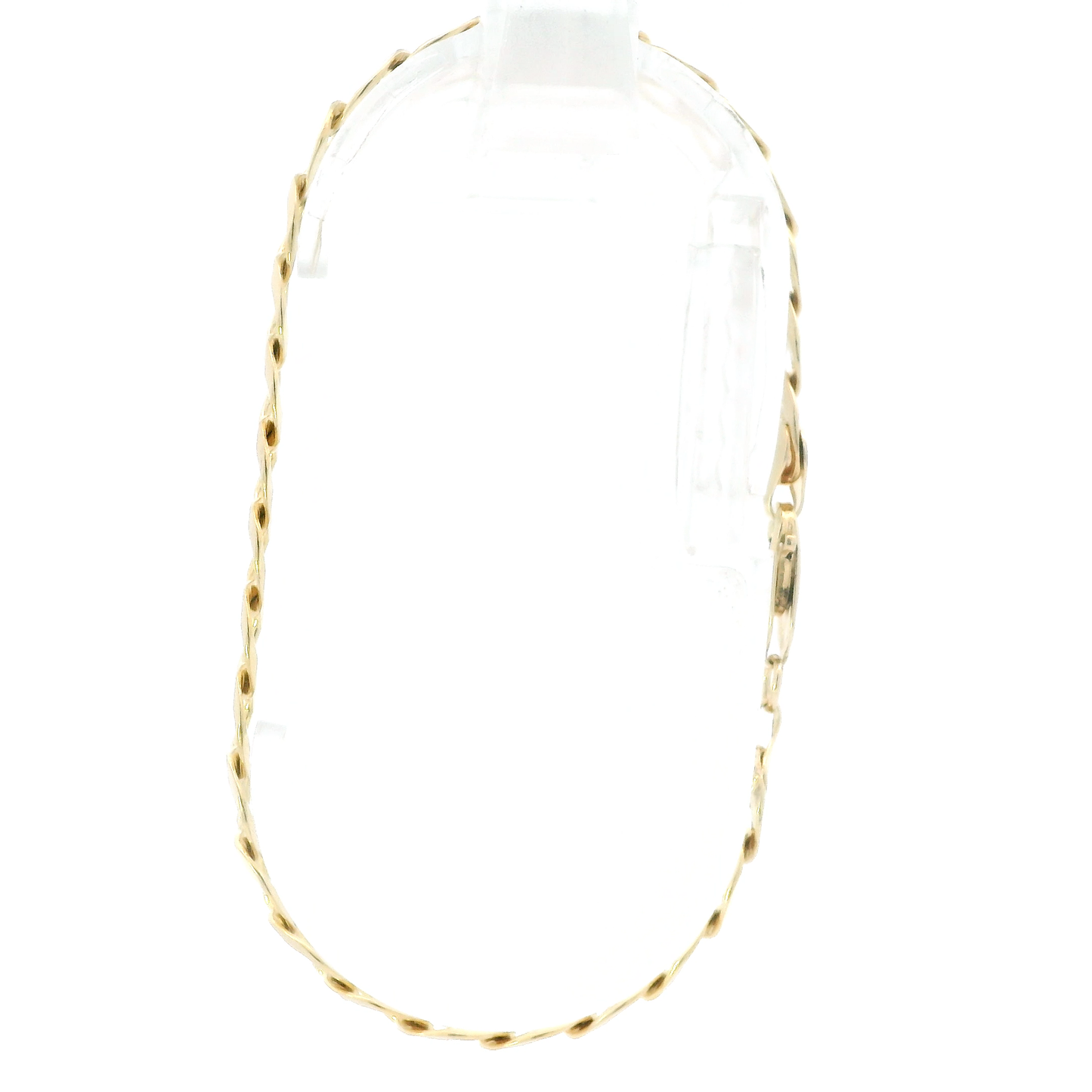 14K Yellow Gold 8.25" Curb Bracelet