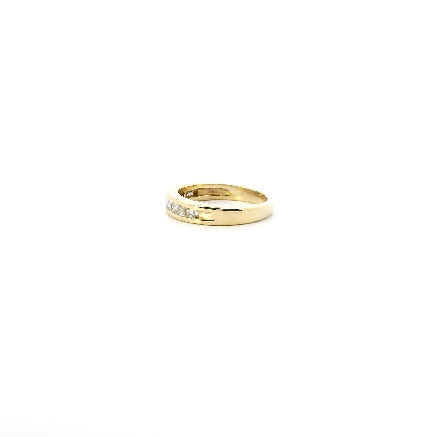 14K Yellow Gold Diamond Womens Ring - 0.50ct