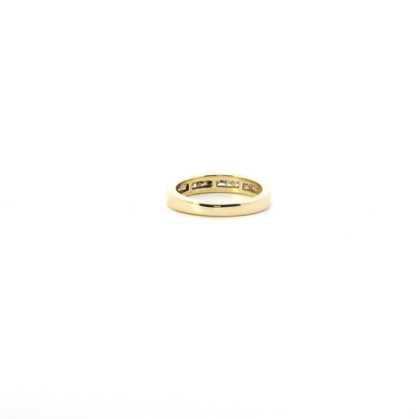 14K Yellow Gold Diamond Womens Ring - 0.50ct