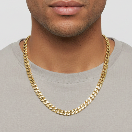 14K Yellow Gold 26" Cuban Chain