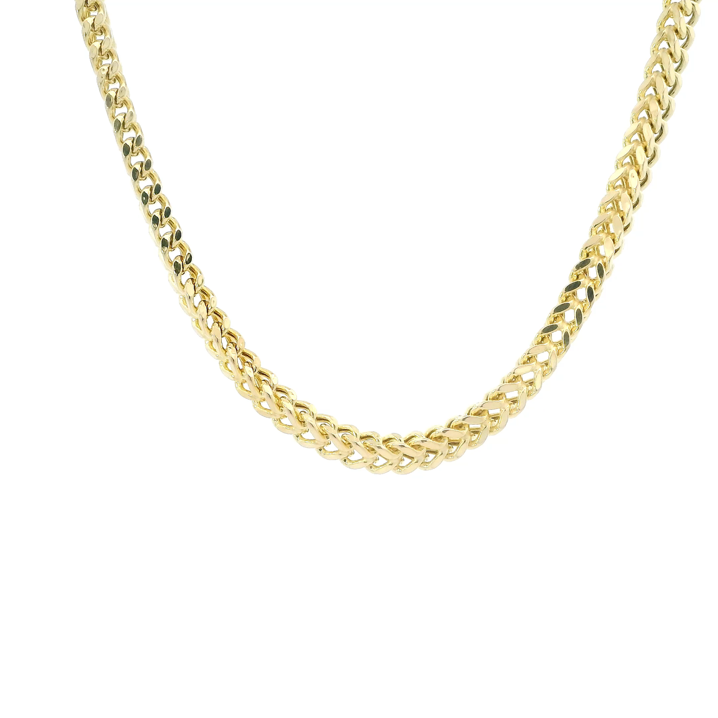 14K Yellow Gold 23.5" Franco Chain