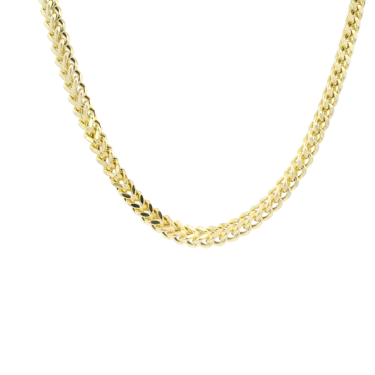 14K Yellow Gold 23.5" Franco Chain