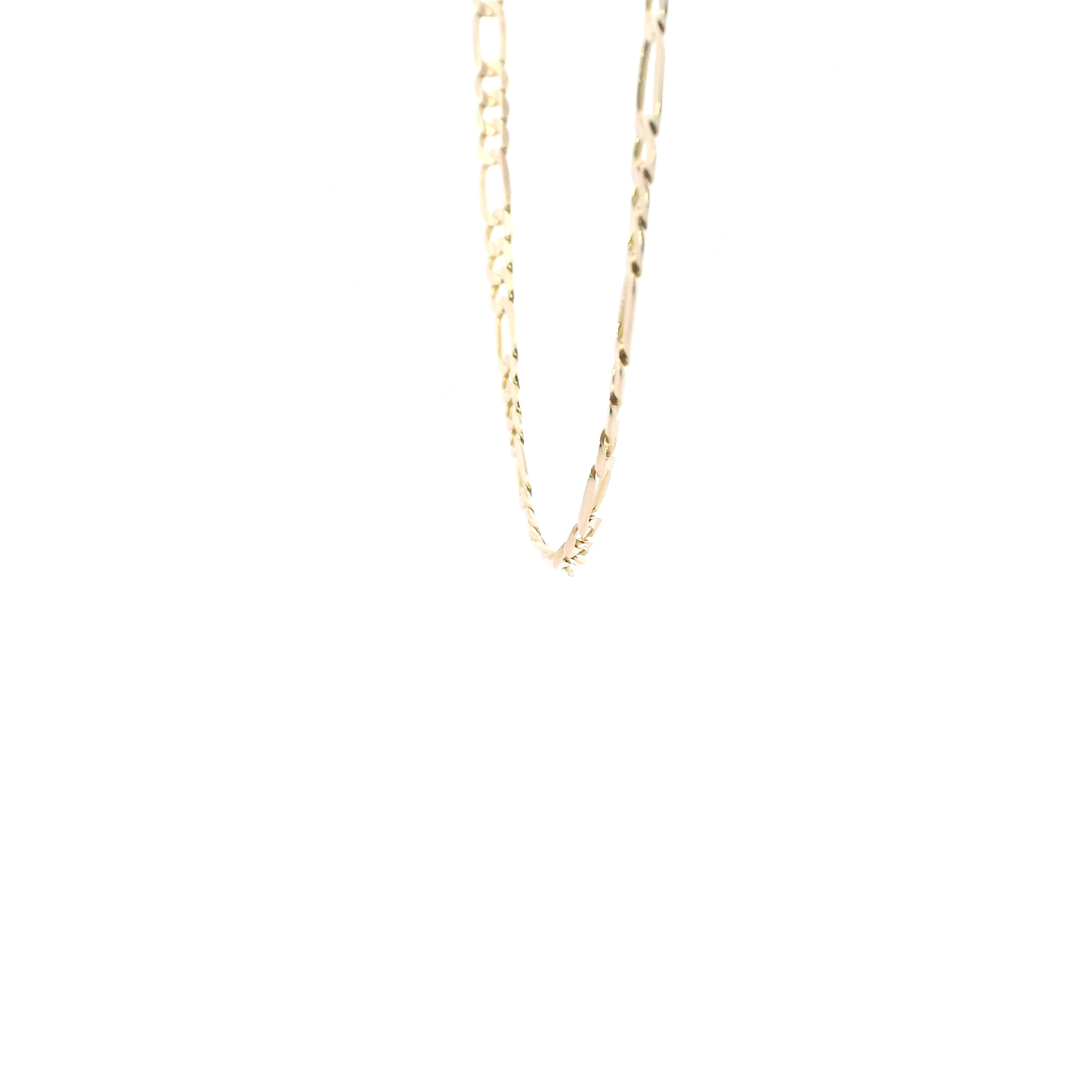 14K Yellow Gold 24" Figaro Chain