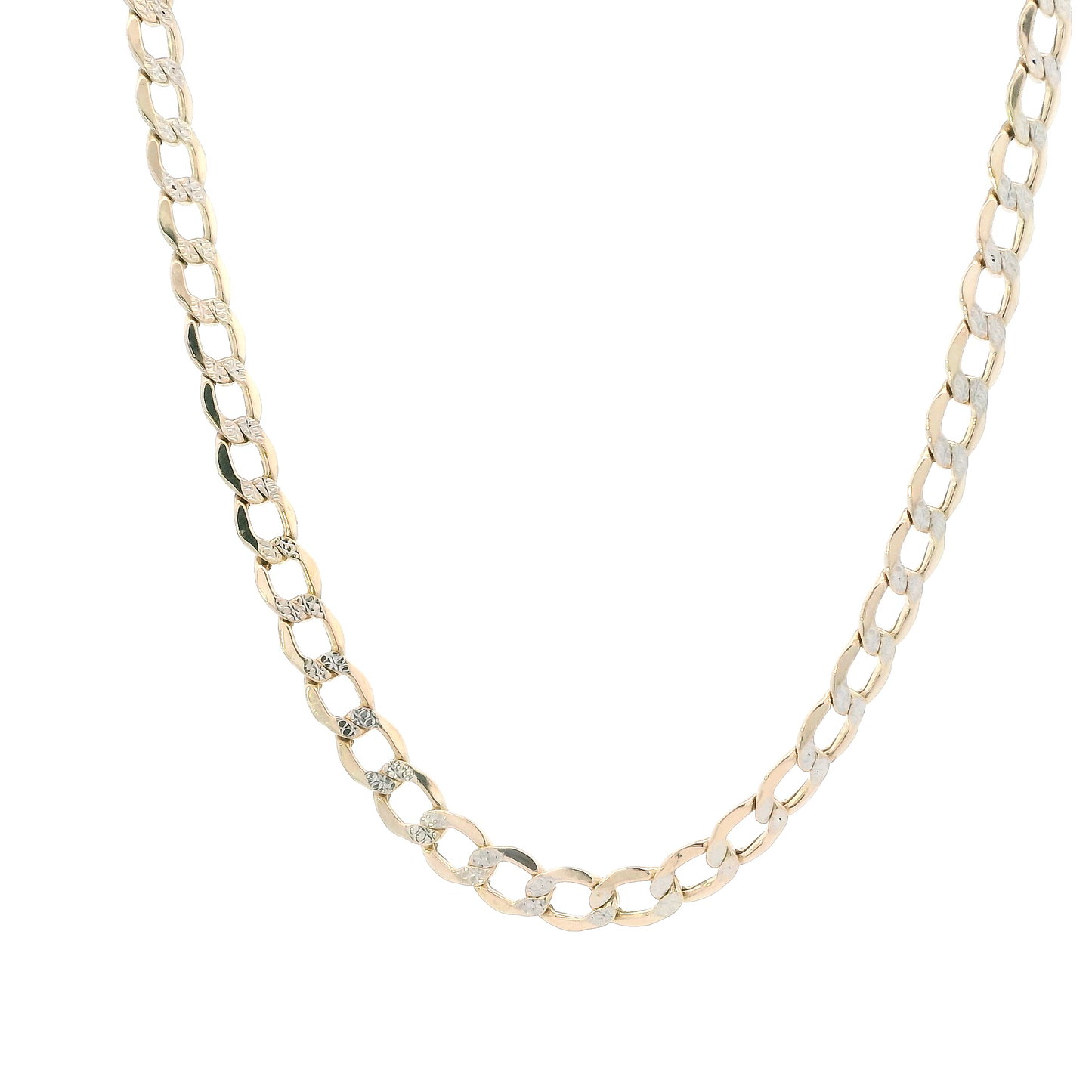 14K Yellow Gold 20" Curb Link Chain