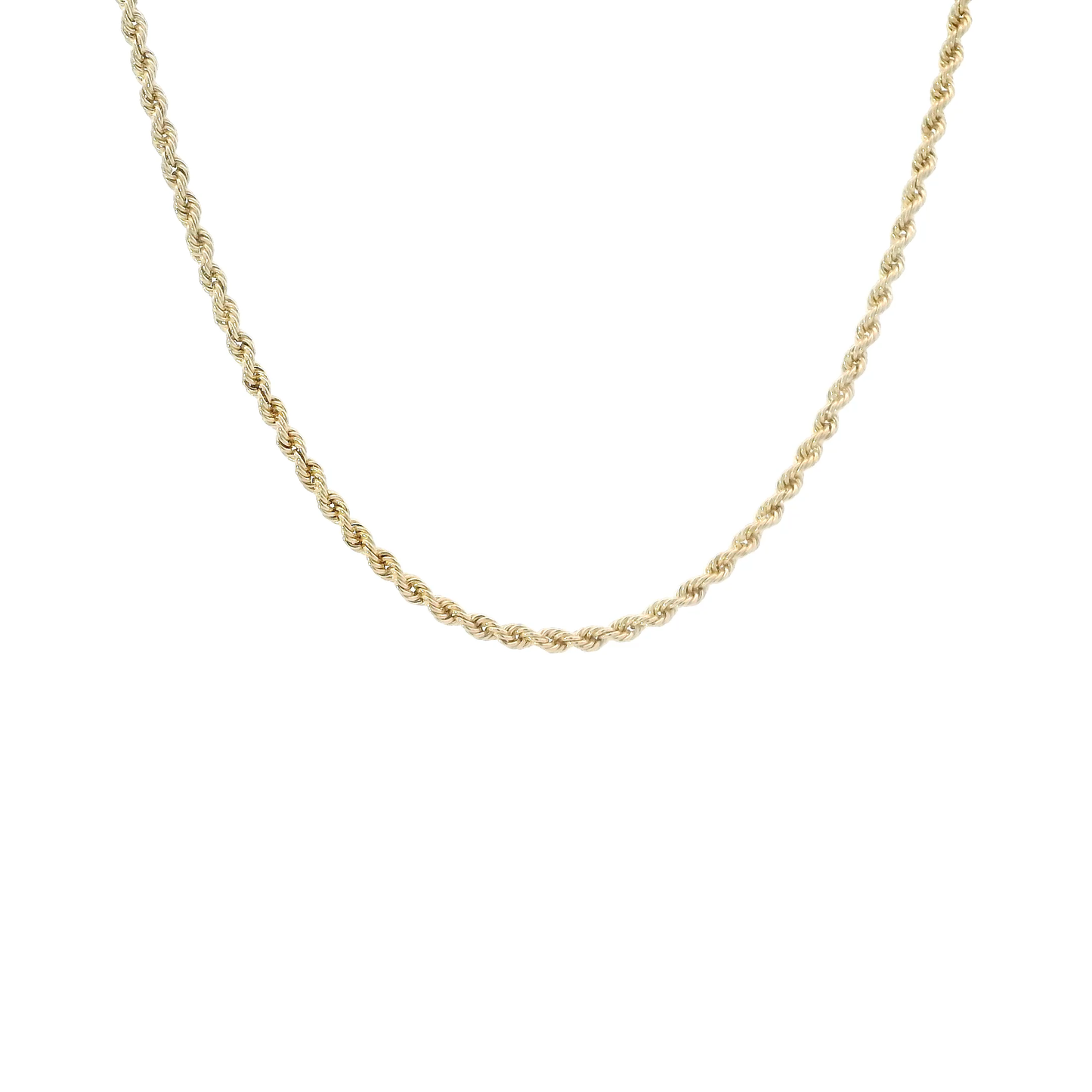 14K Yellow Gold 18' Rope Chain