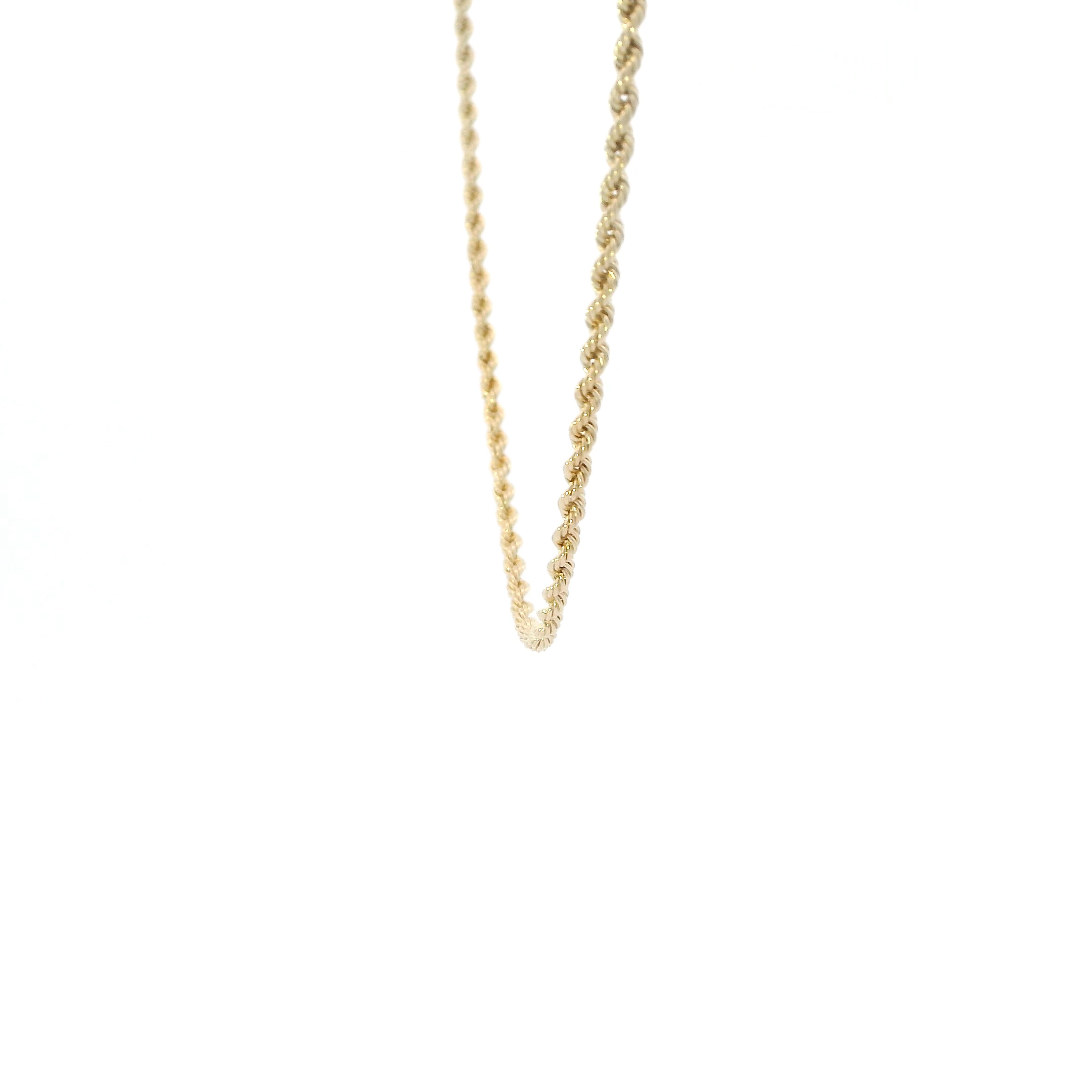 14K Yellow Gold 18' Rope Chain