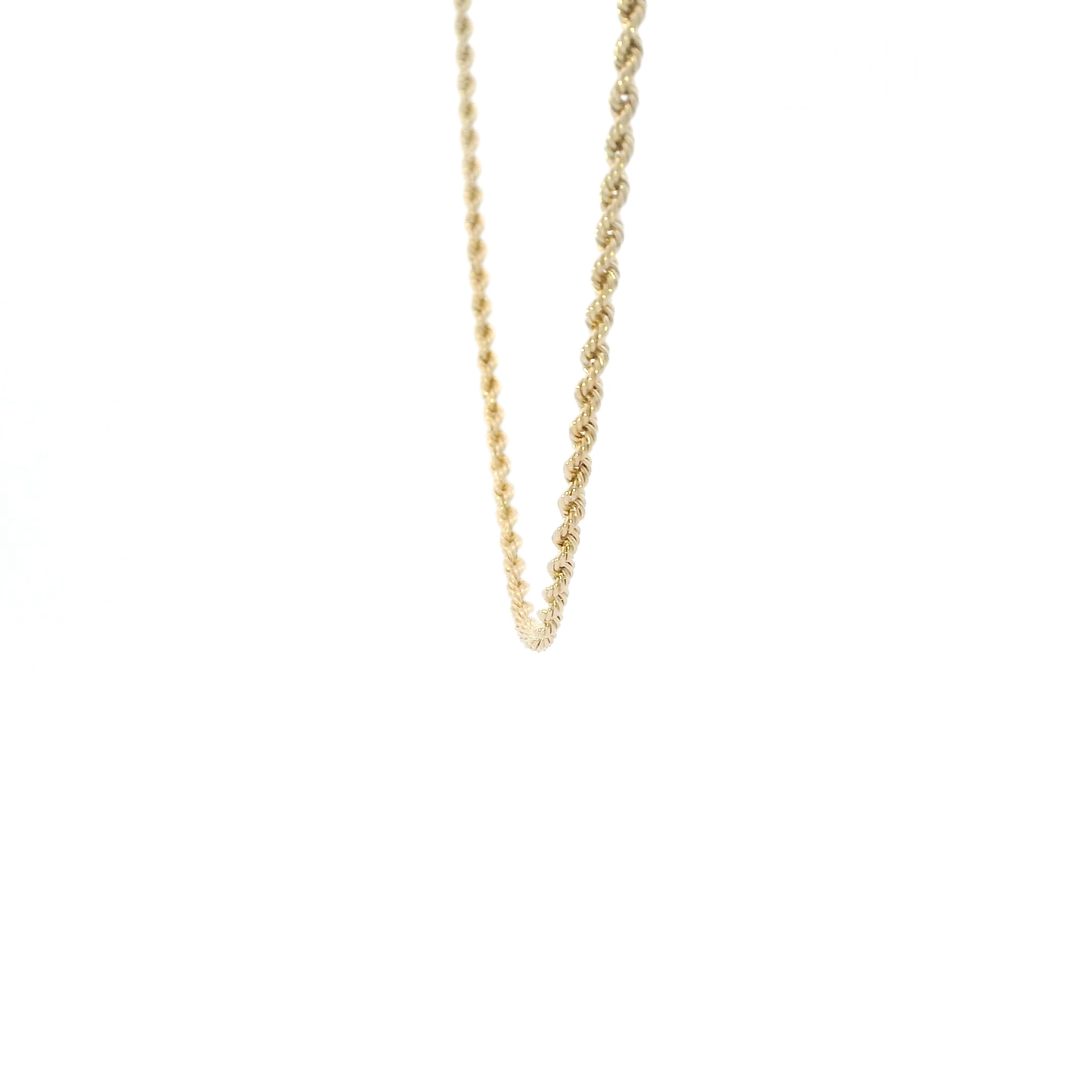 14K Yellow Gold 18' Rope Chain