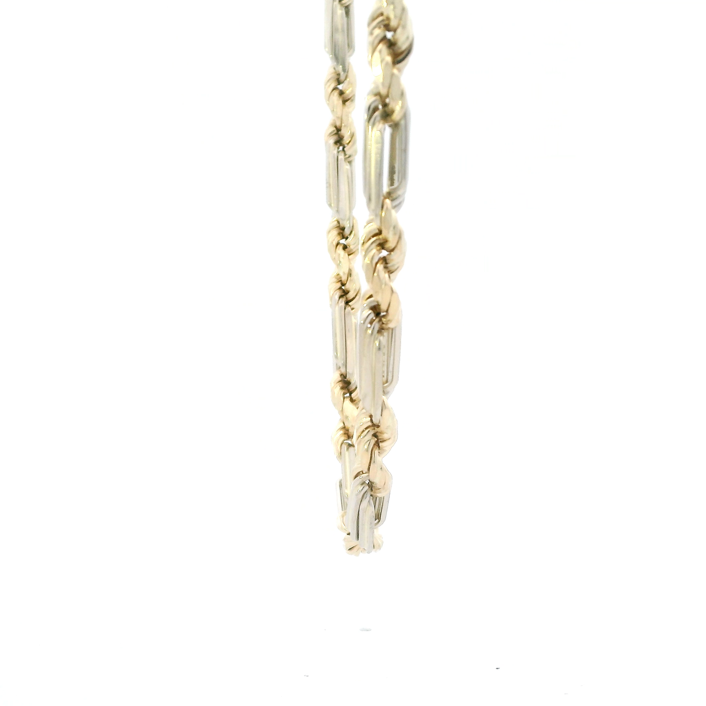 14K Yellow Gold 27.5" Figarope Chain