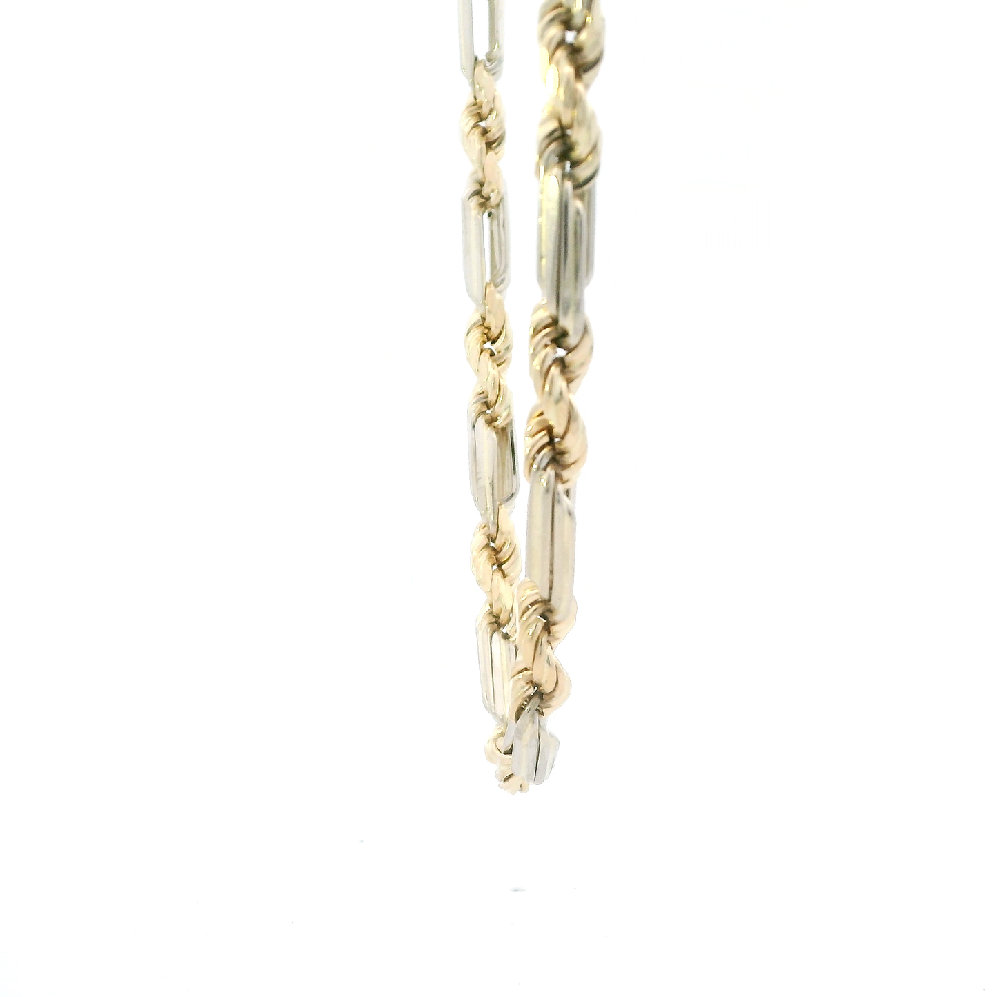 14K Yellow Gold 27.5" Figarope Chain