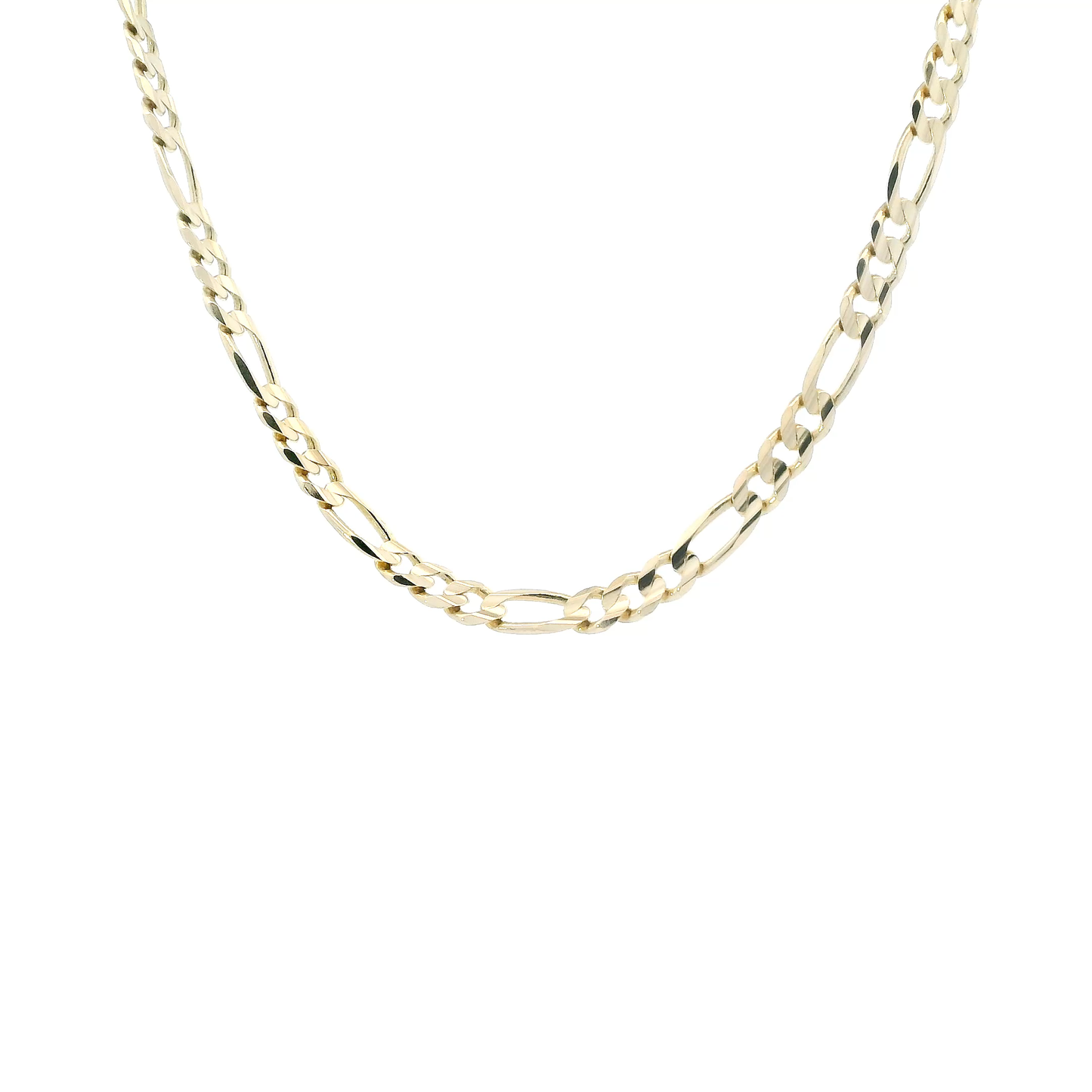 14K Yellow Gold 18" Figaro Chain