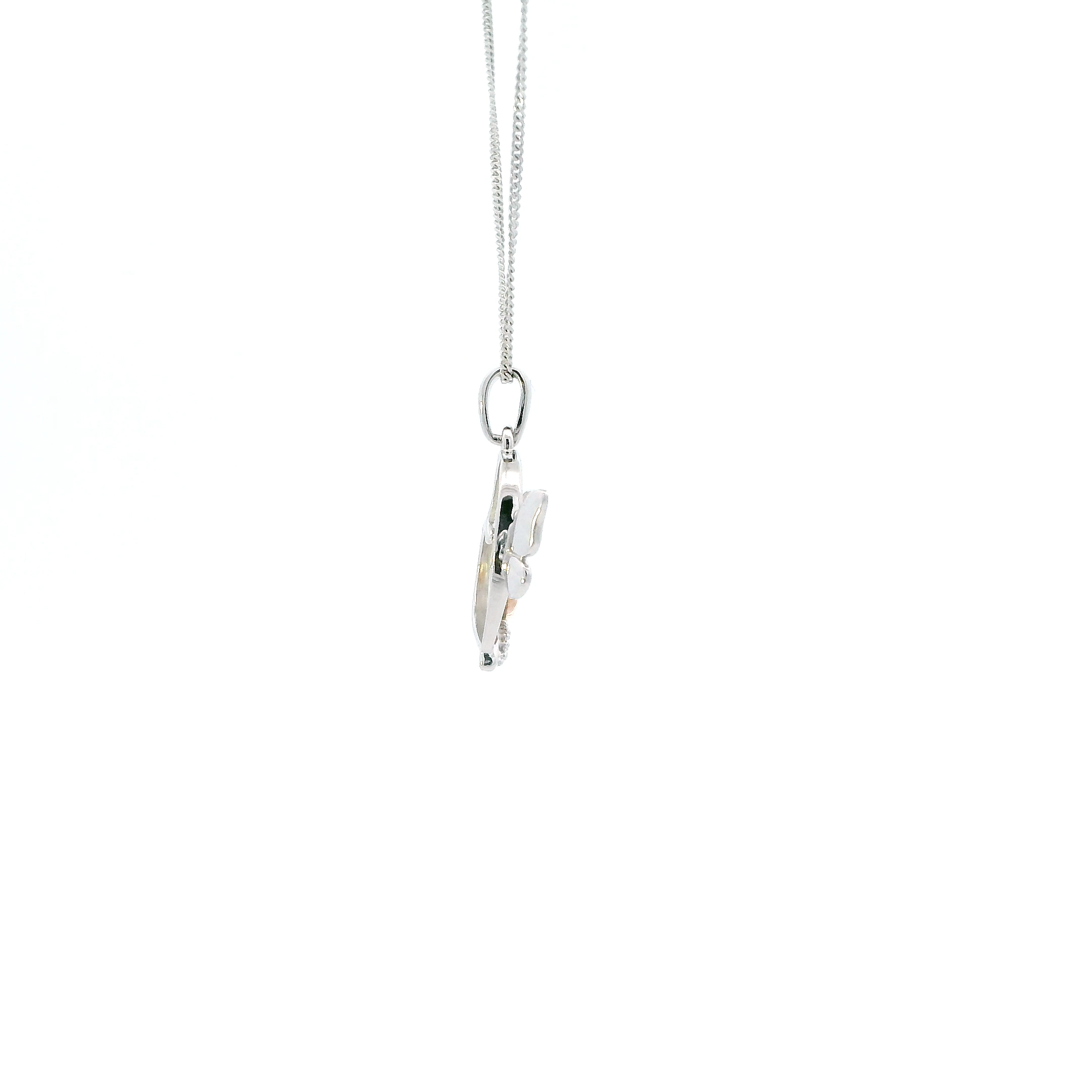 10K White Gold Diamond 
