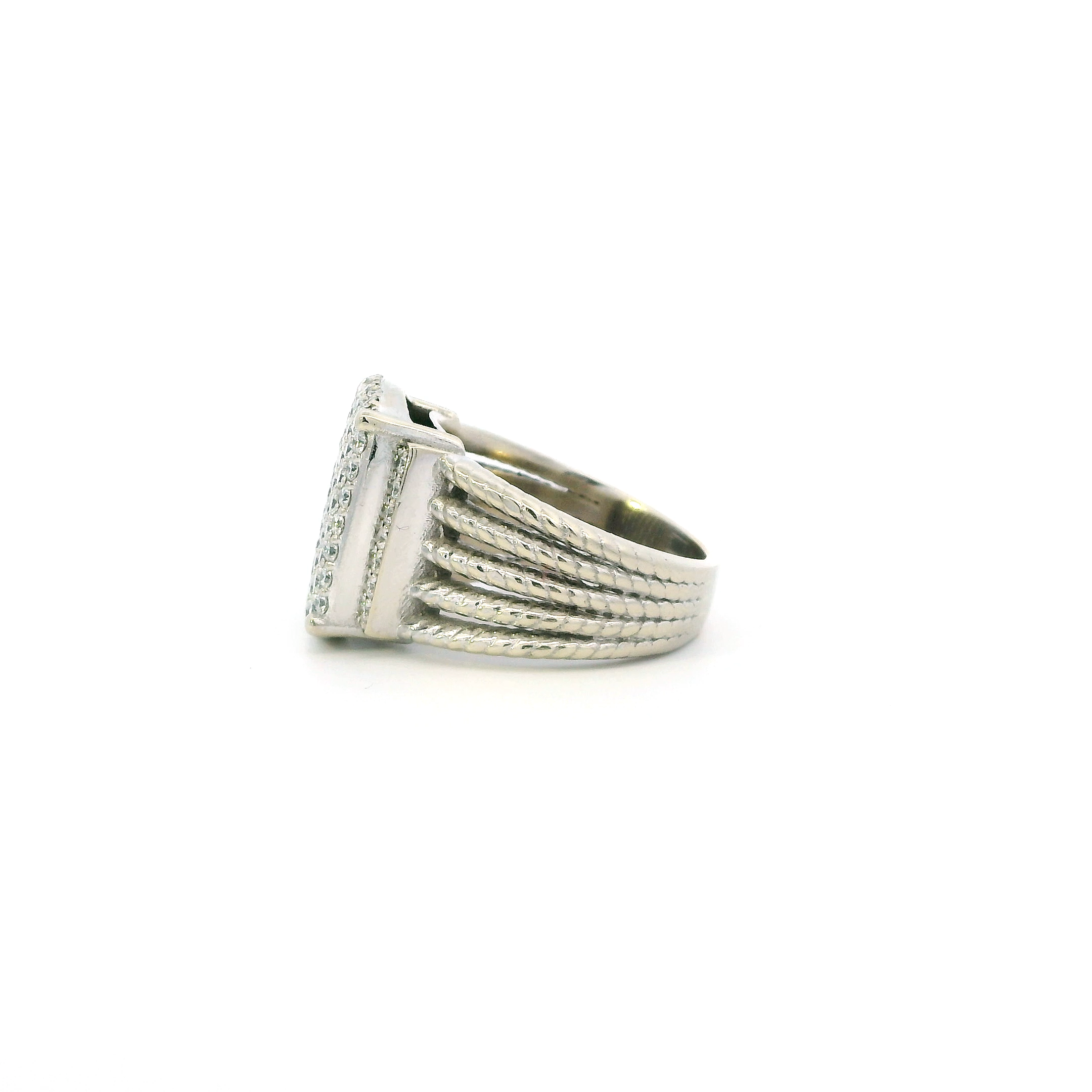 14K Yellow Gold Diamond Womens Ring - 2.03ct