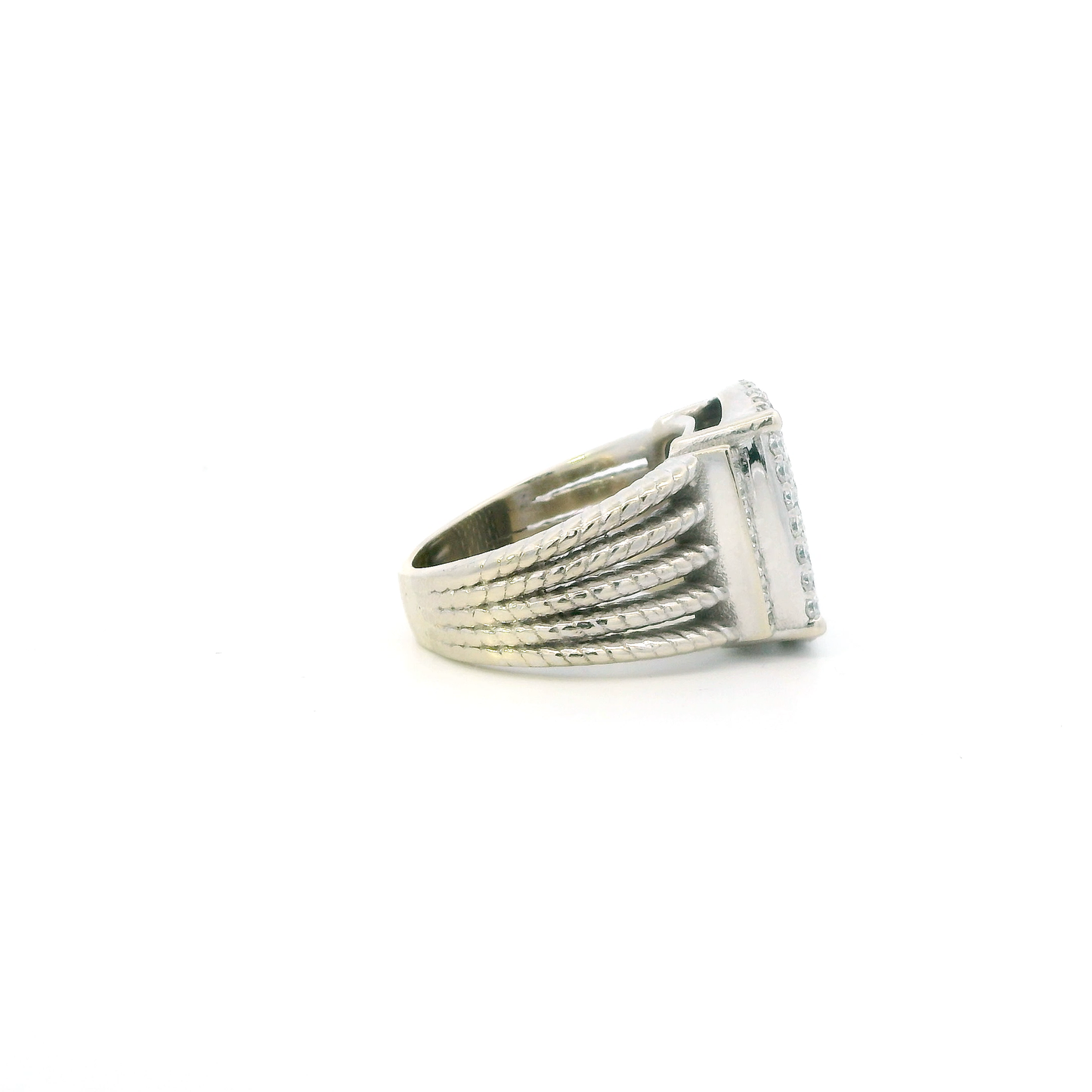 14K Yellow Gold Diamond Womens Ring - 2.03ct