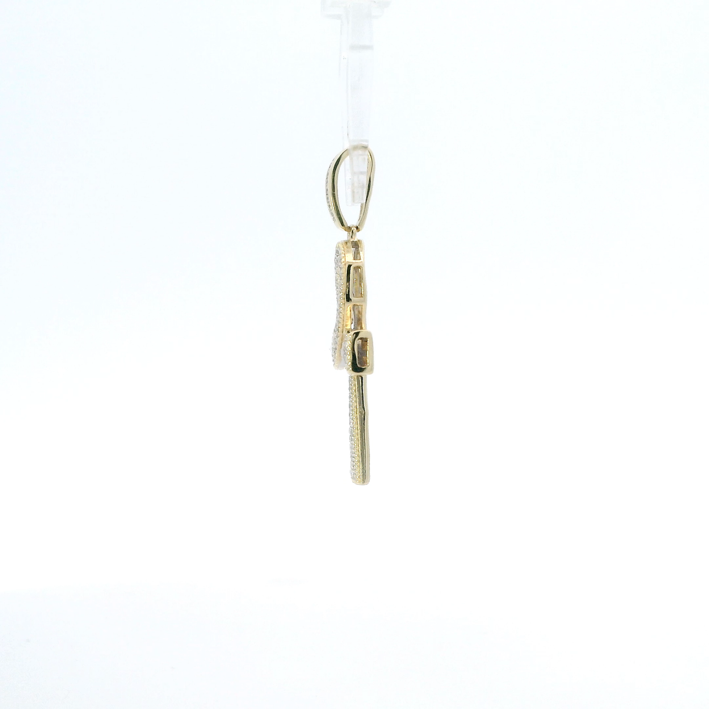 10K Yellow Gold Ankh Cross Pendant