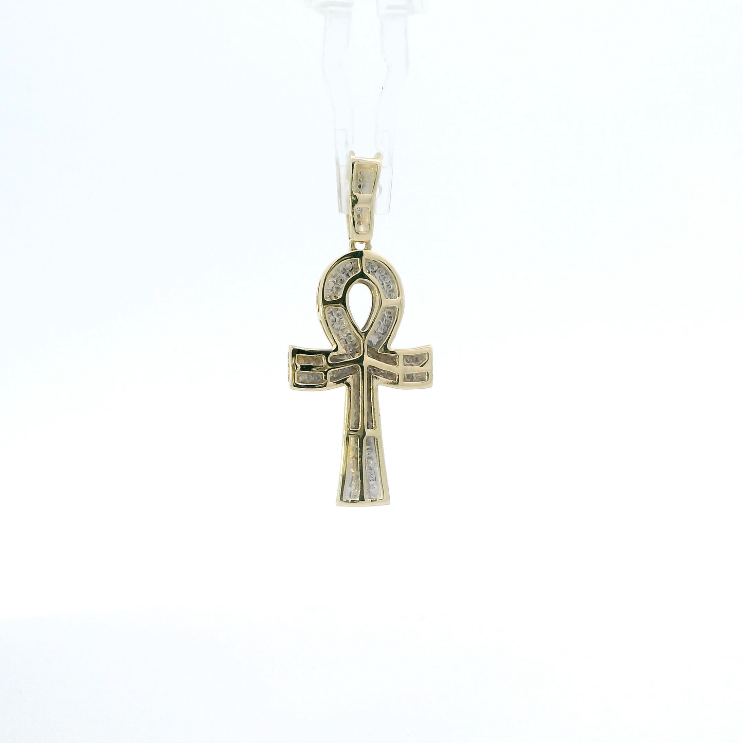 10K Yellow Gold Ankh Cross Pendant
