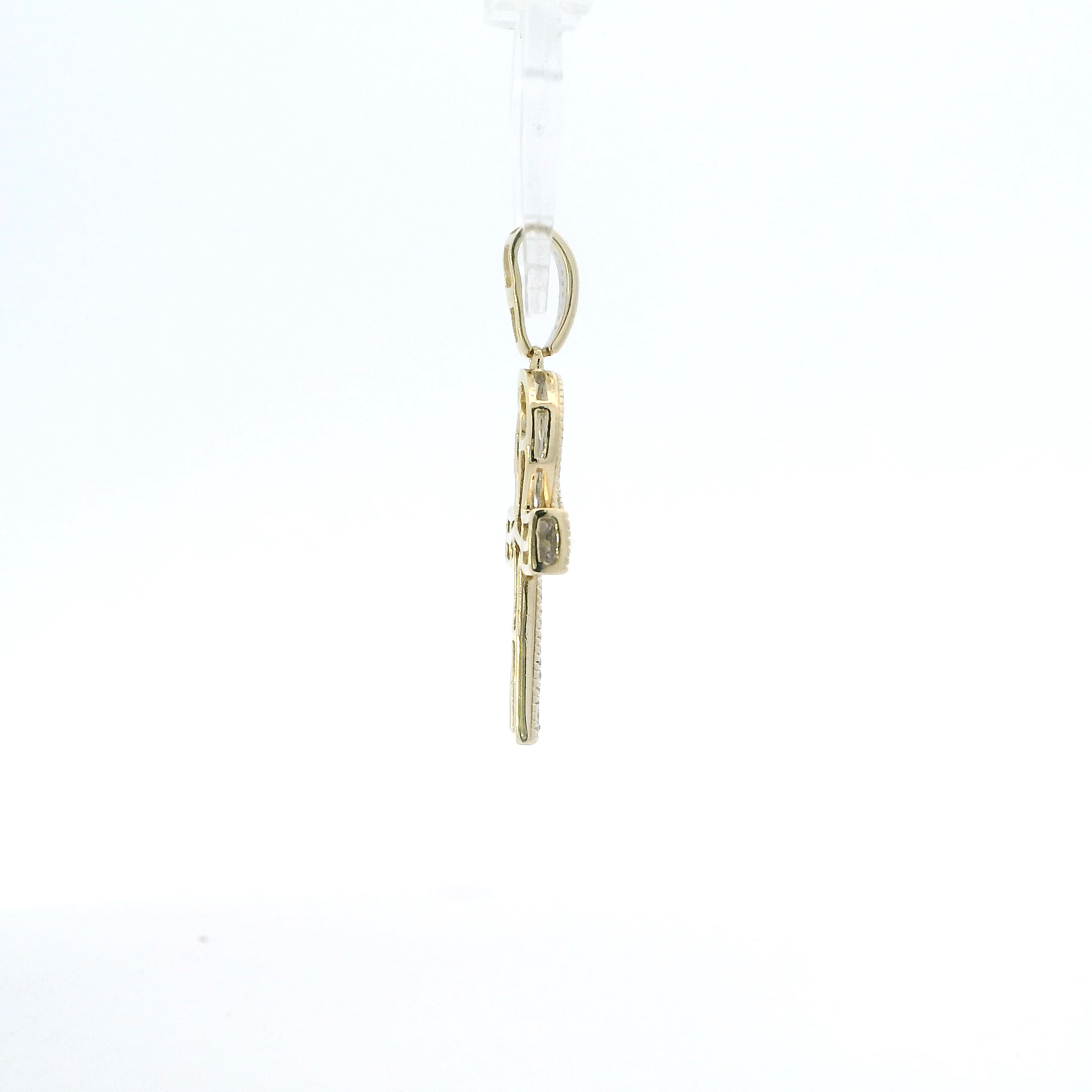 10K Yellow Gold Ankh Cross Pendant