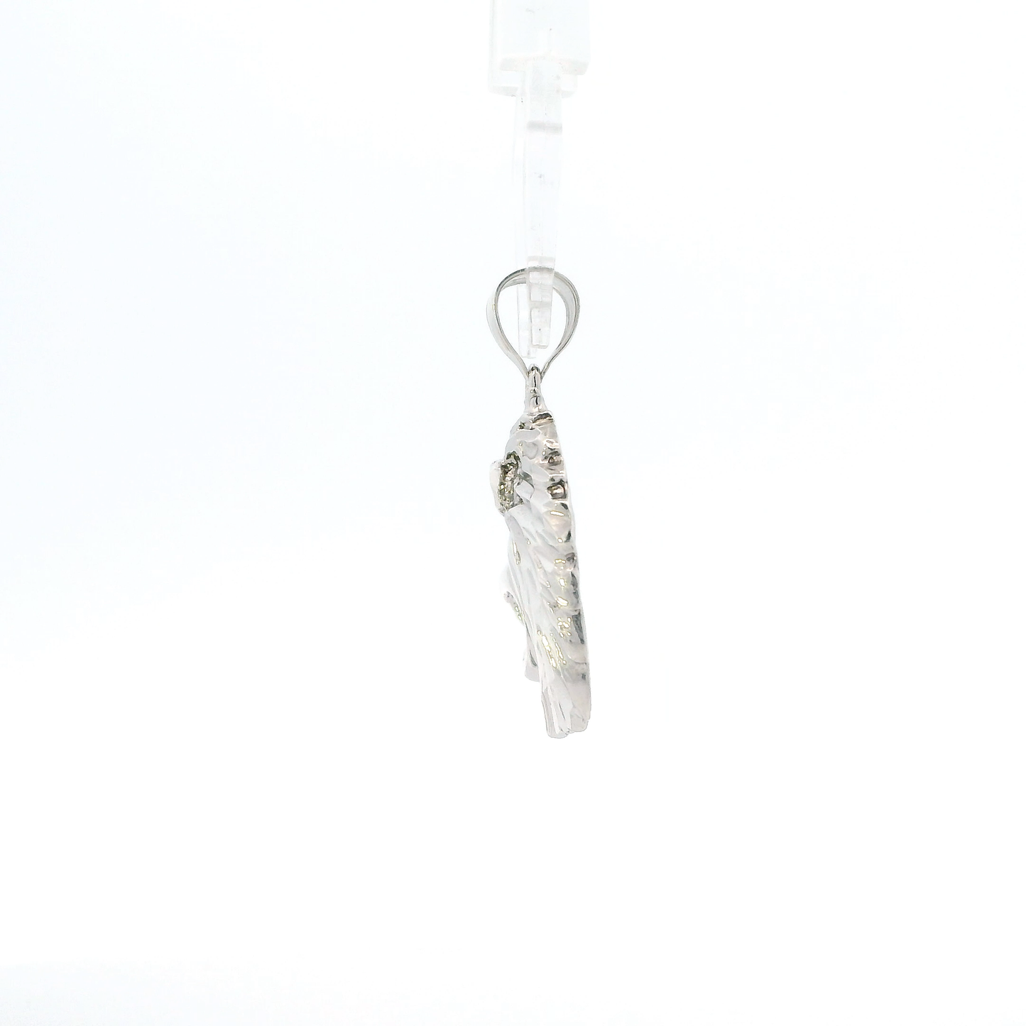 Silver Lion Head Pendant