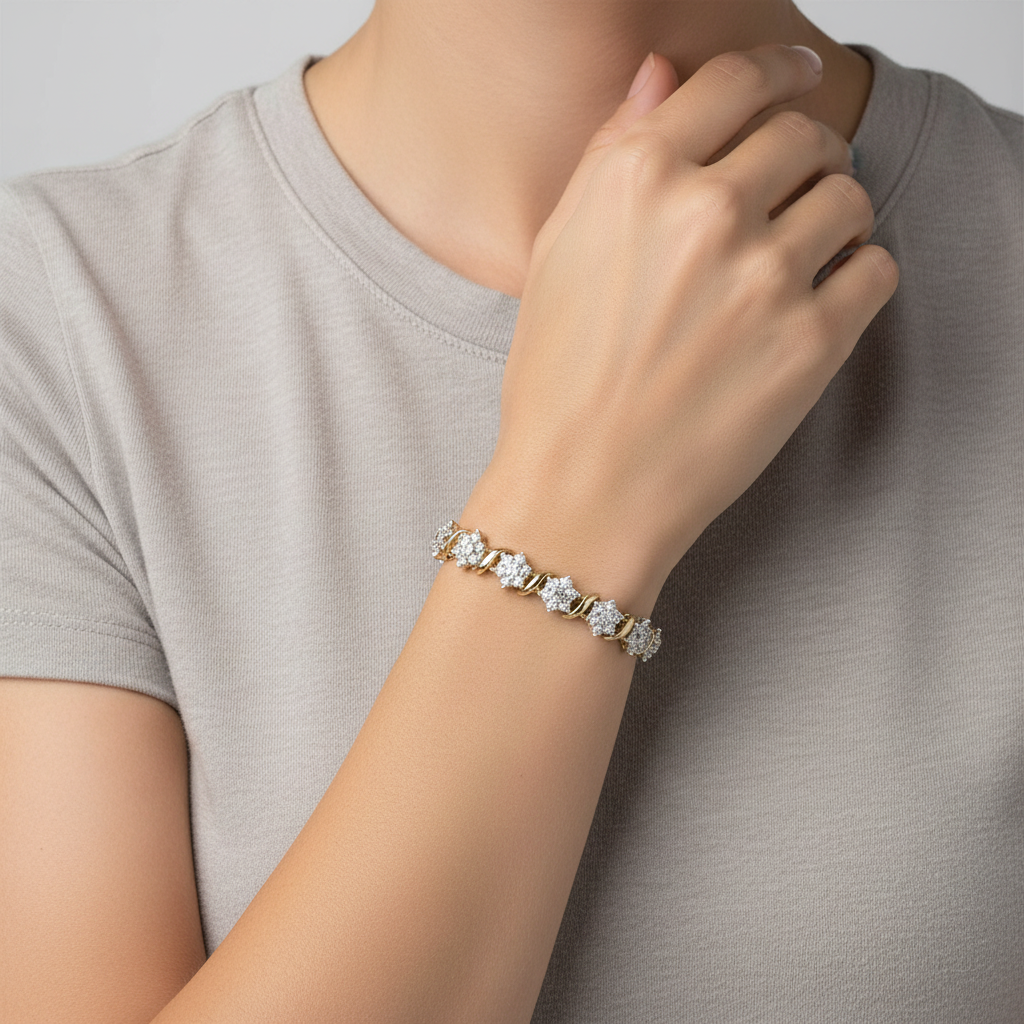 14K Yellow Gold 7