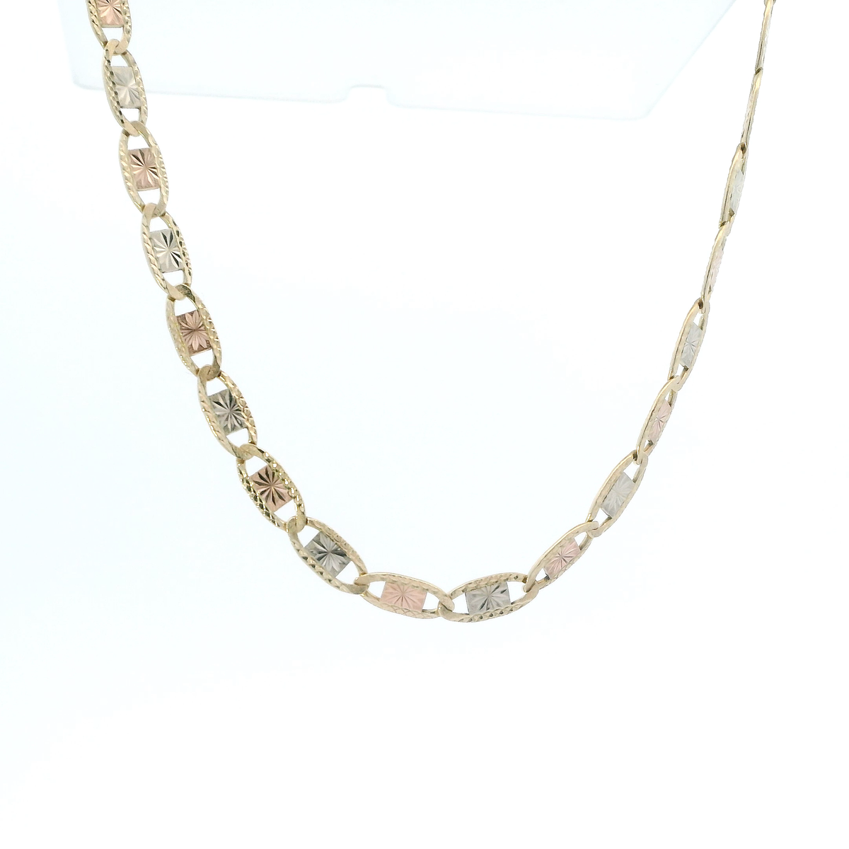 10K Yellow & Rose Gold 24" Mariner Chain