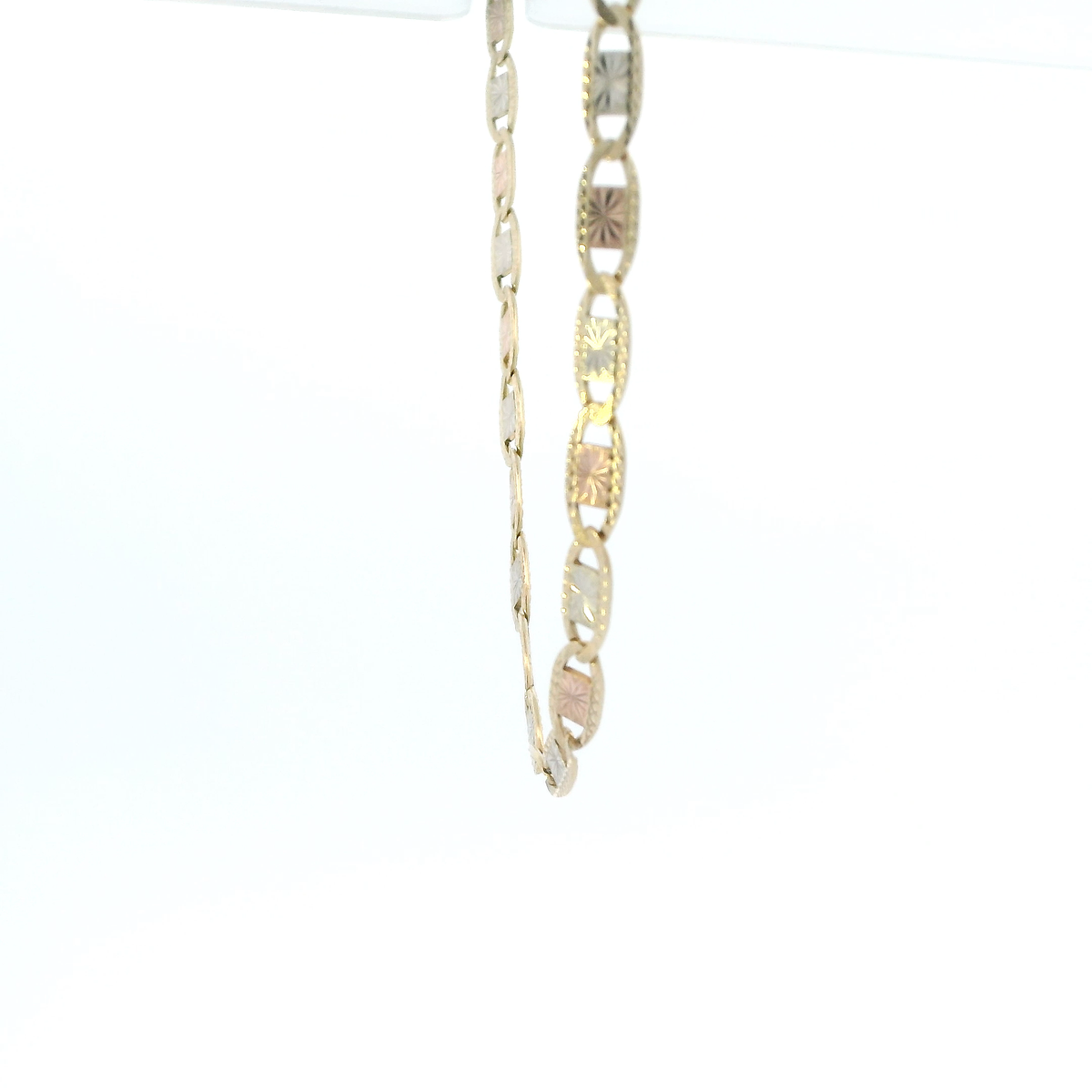10K Yellow & Rose Gold 24" Mariner Chain