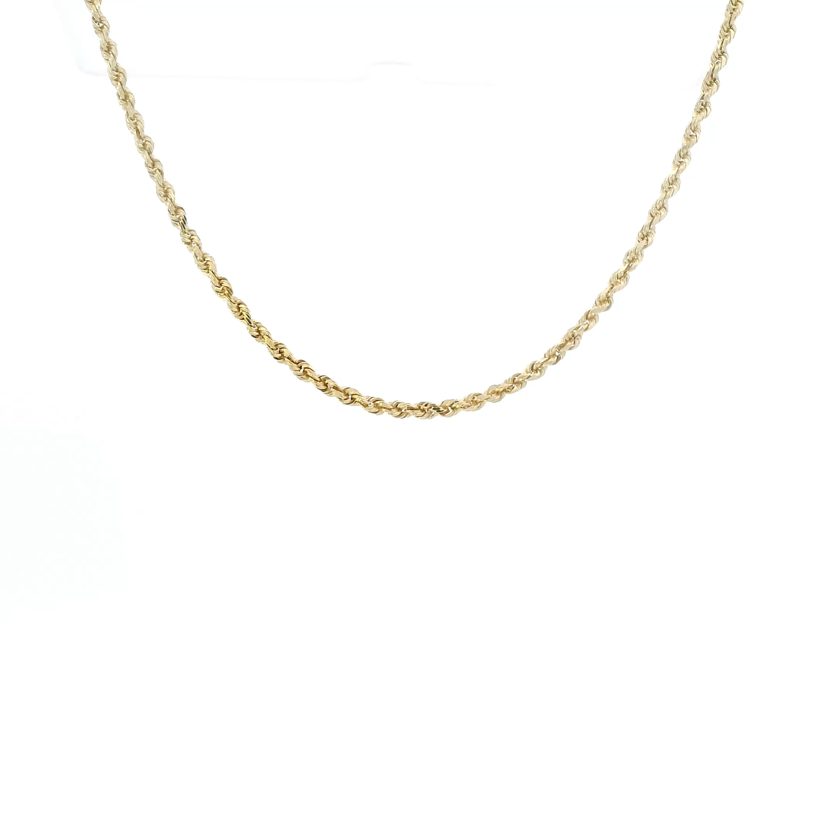 10K Yellow Gold 20" Rope Chain
