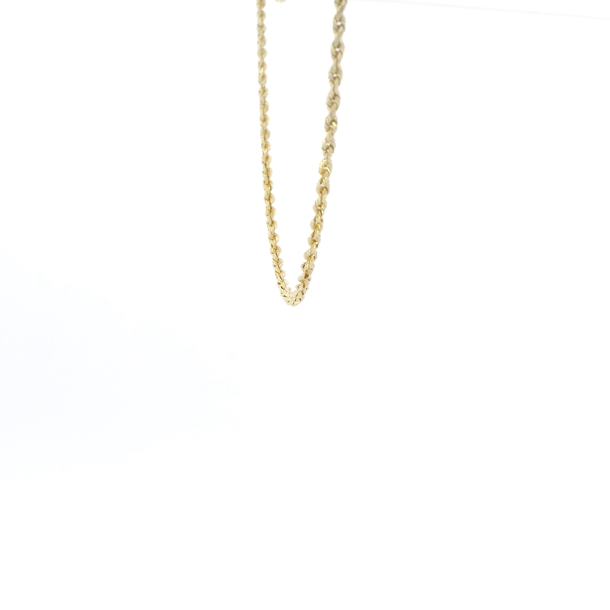 10K Yellow Gold 20" Rope Chain