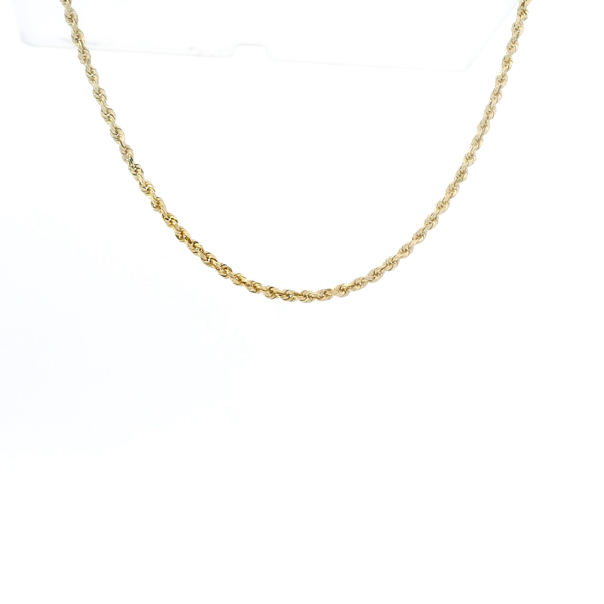 10K Yellow Gold 20" Rope Chain