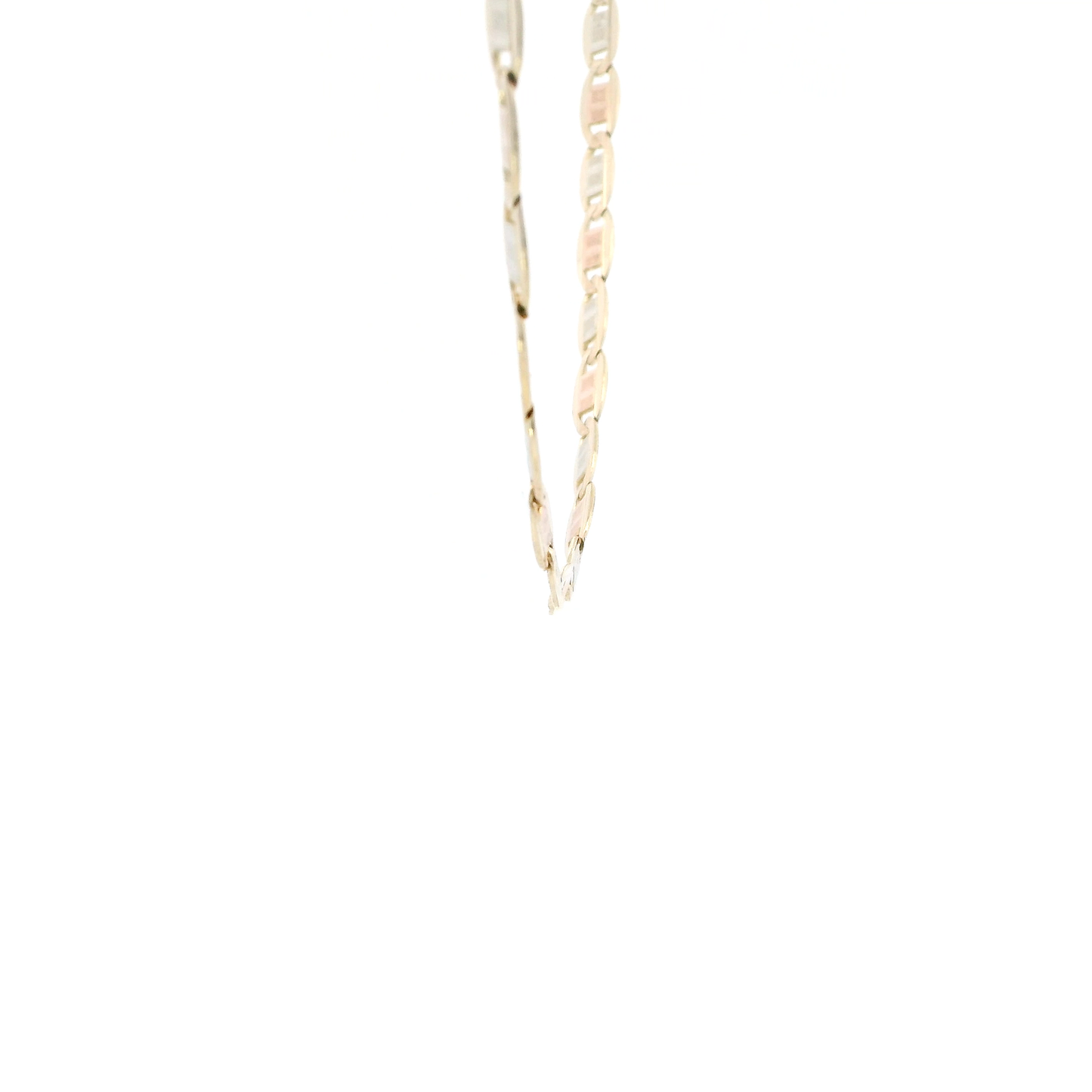 14K Rose & Yellow Gold 17.5" Mariner Chain