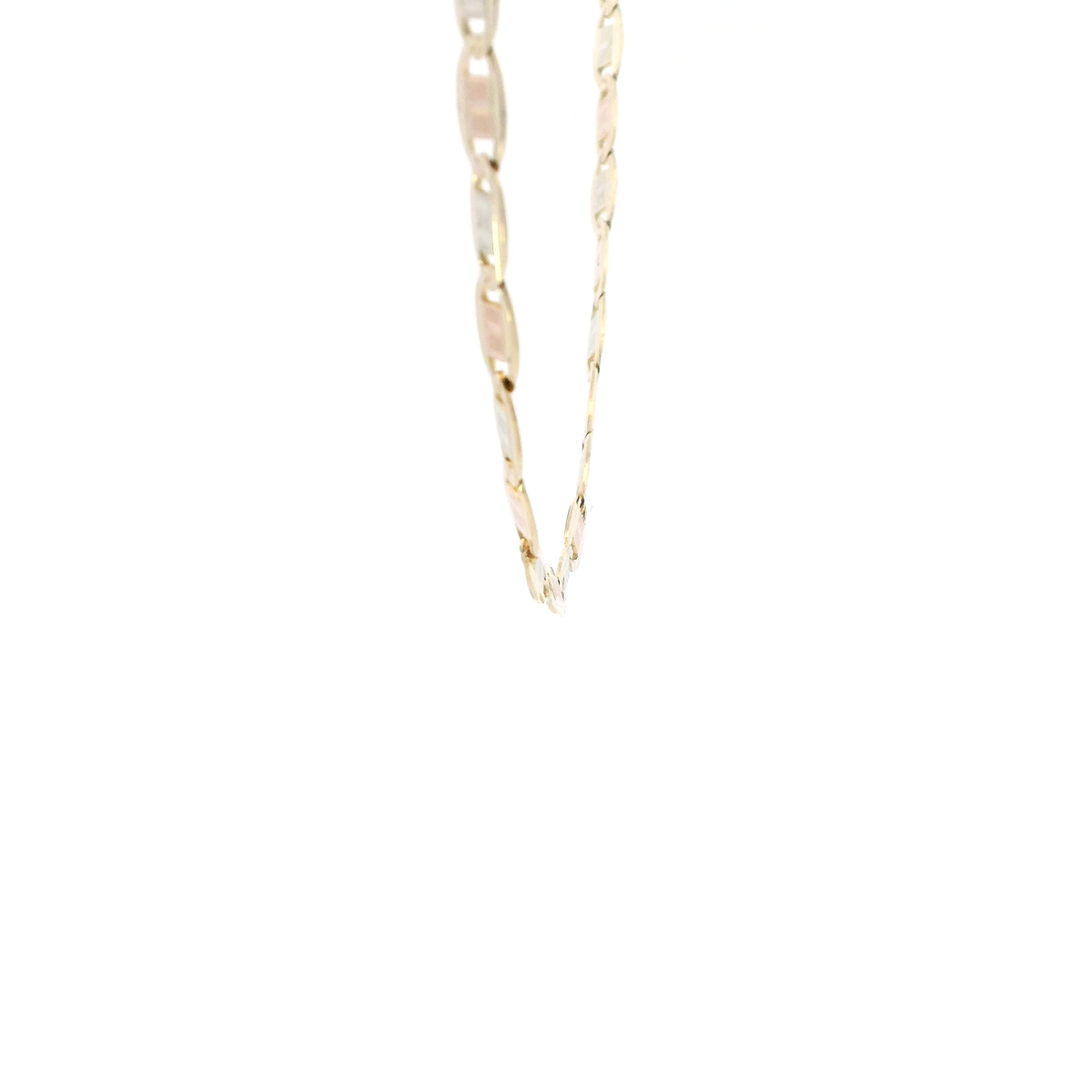 14K Rose & Yellow Gold 17.5" Mariner Chain